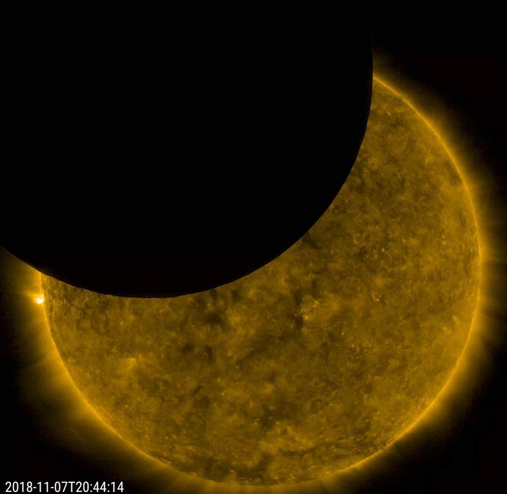 Space Image. SDO Observes a Partial Lunar Eclipse