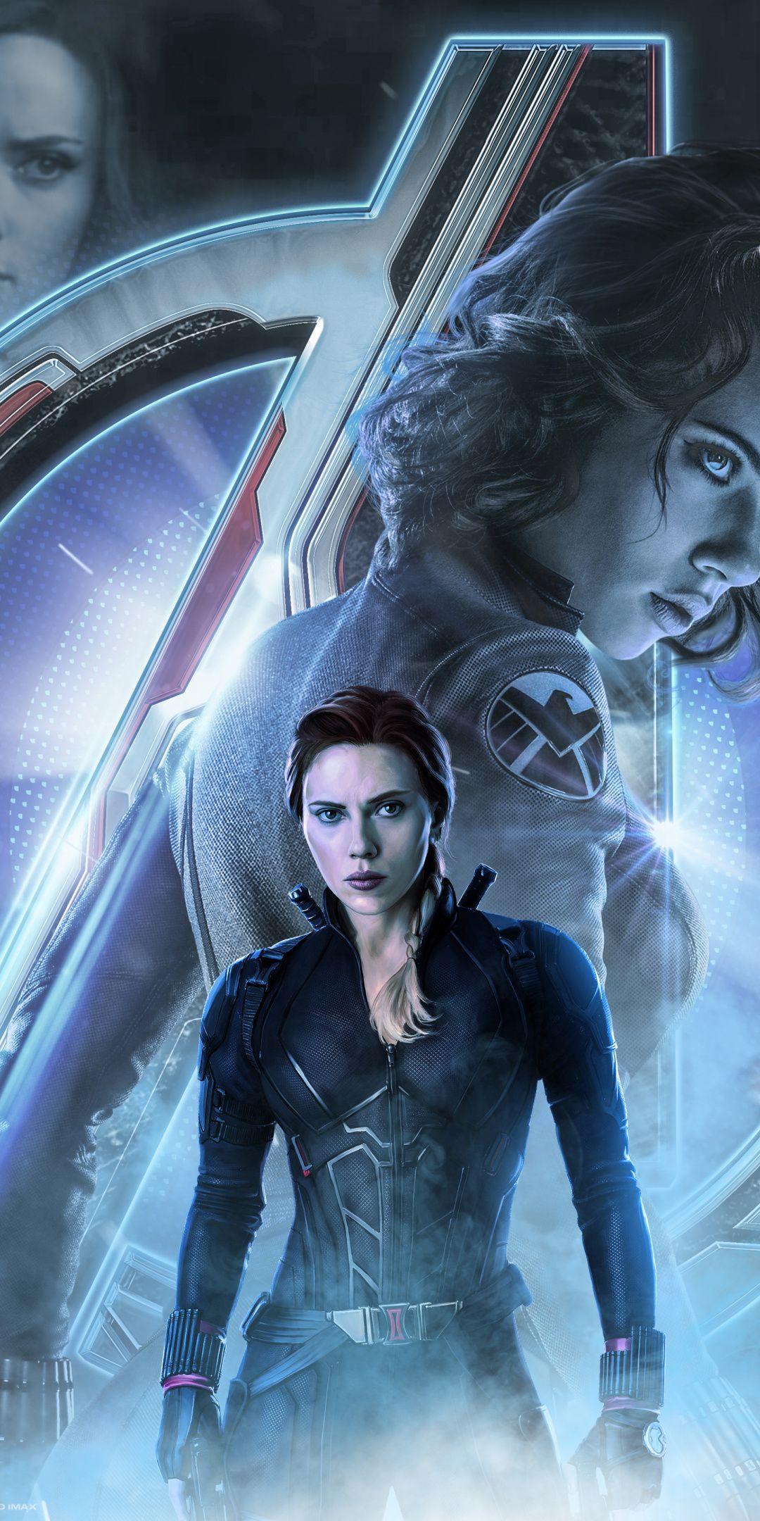 movie, Avengers: Endgame, Black Widow, movie poster, art