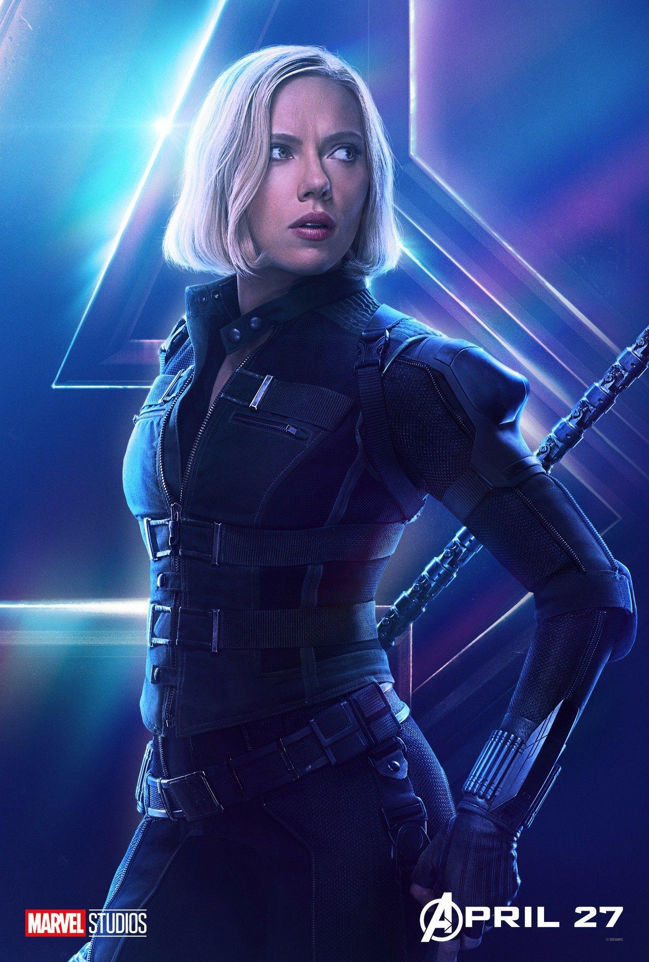 Black Widow: Avengers Infinity War Solo Poster #Marvel. MARVEL