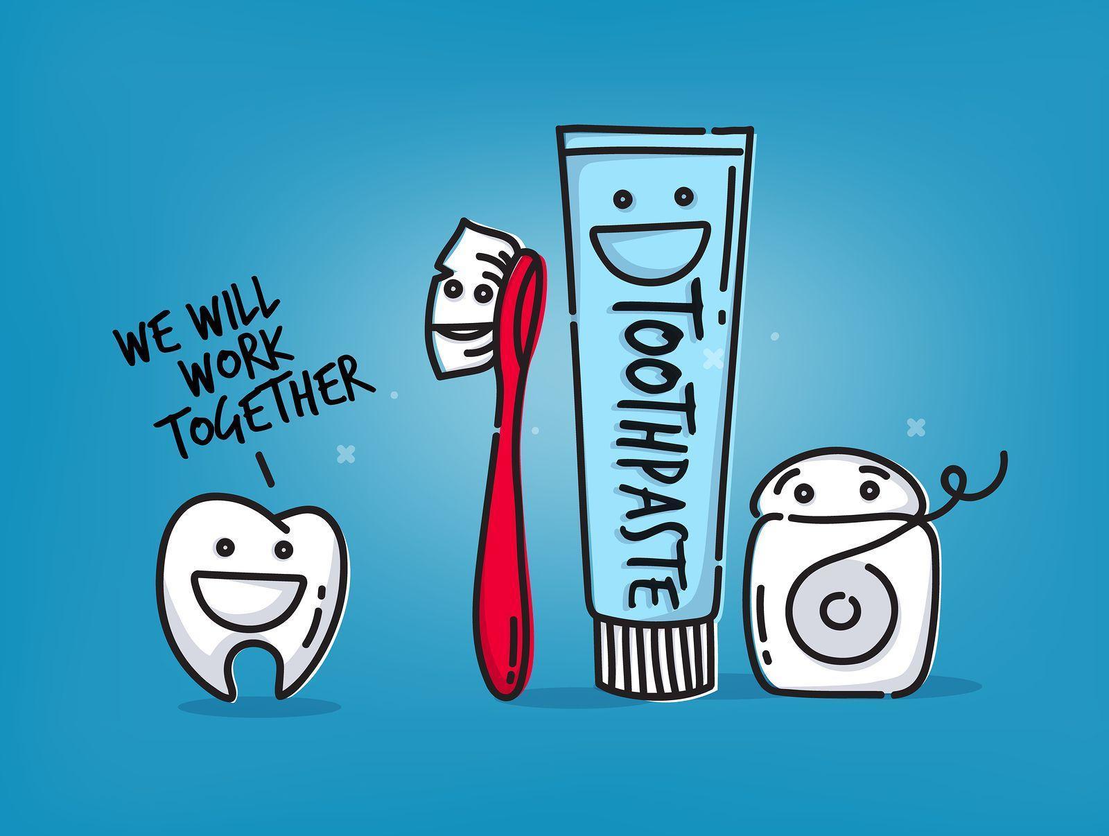 Cute Dental family care Wallpaper for Android