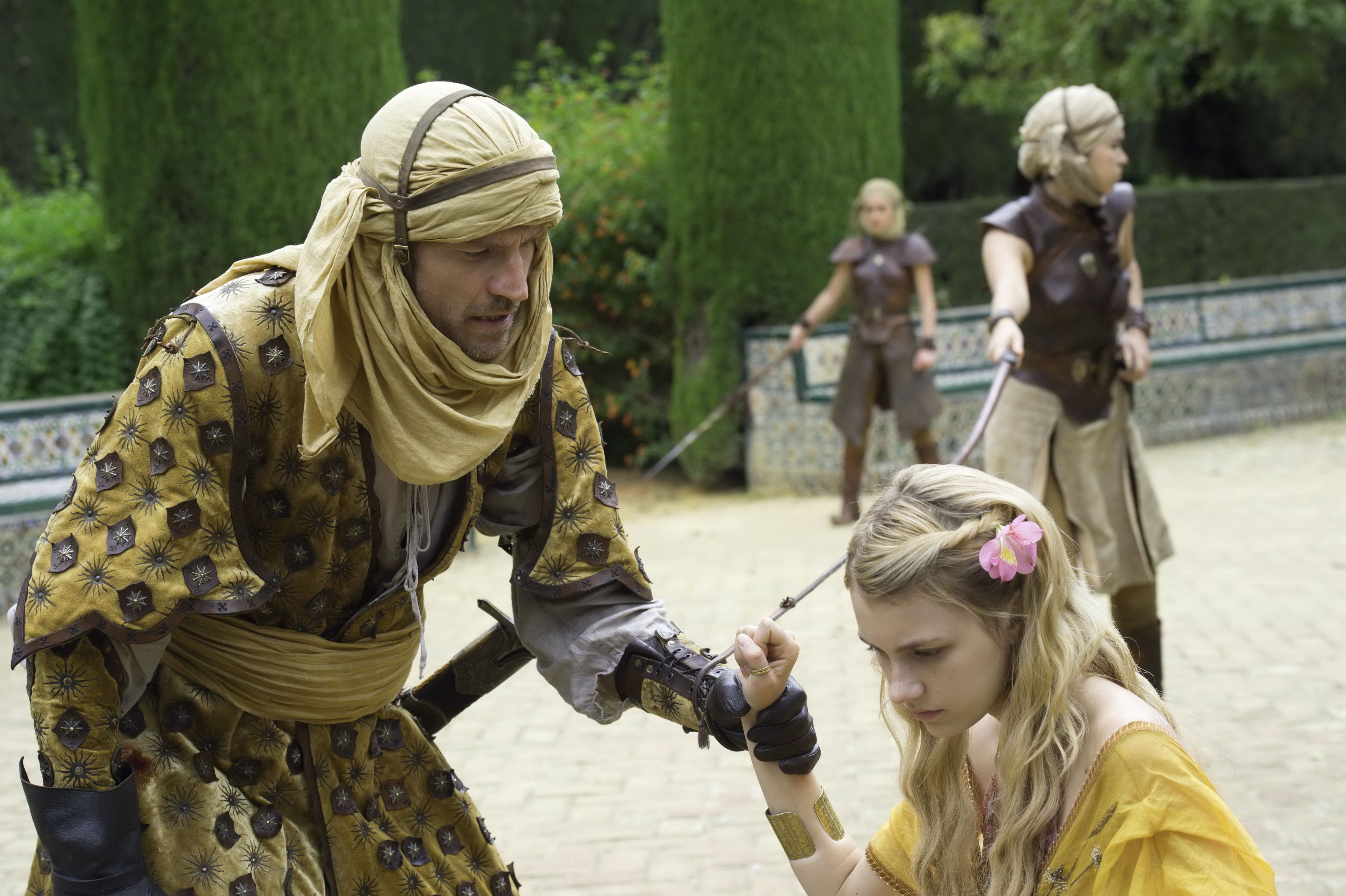 Nikolaj Coster Waldau, Nell Tiger Free, Jaime Lannister