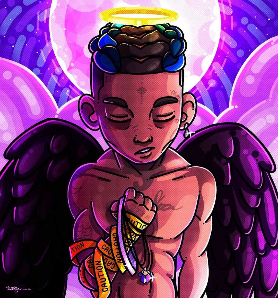 Guardian angel ????- art made by me. Rappers. Rapper