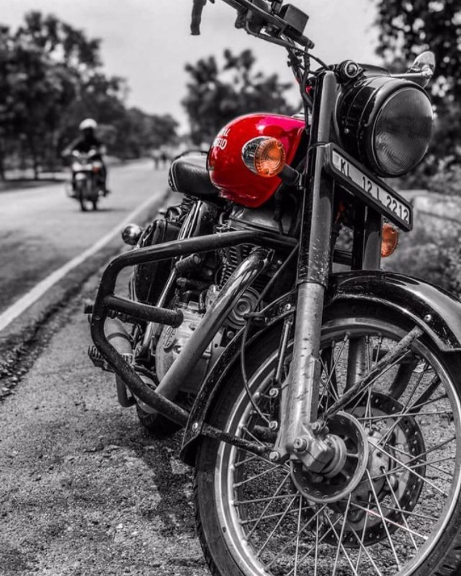 Royal Enfield Red Wallpapers - Wallpaper Cave