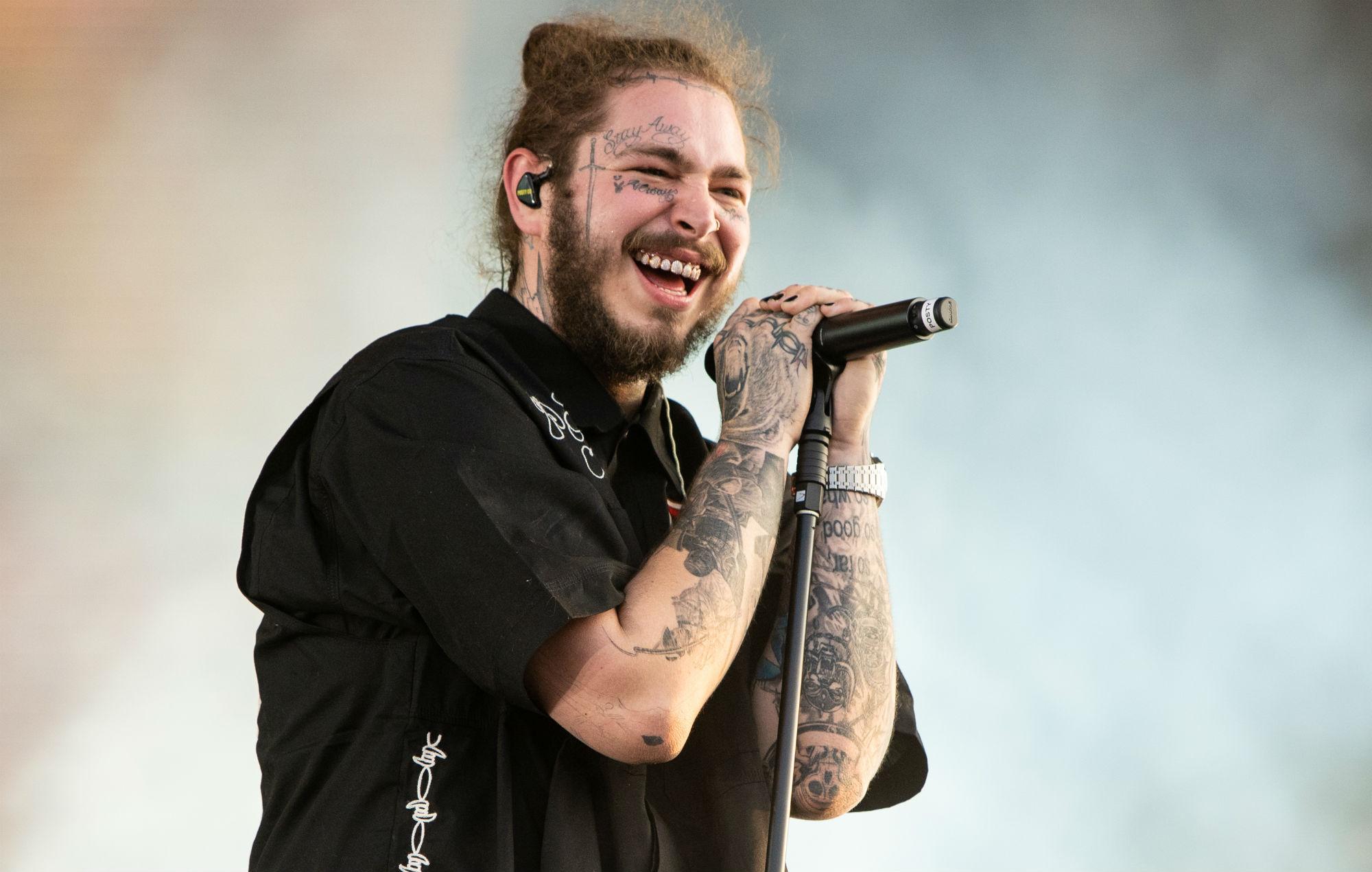 Watch Post Malone rise from the dead in 'Goodbyes' music video