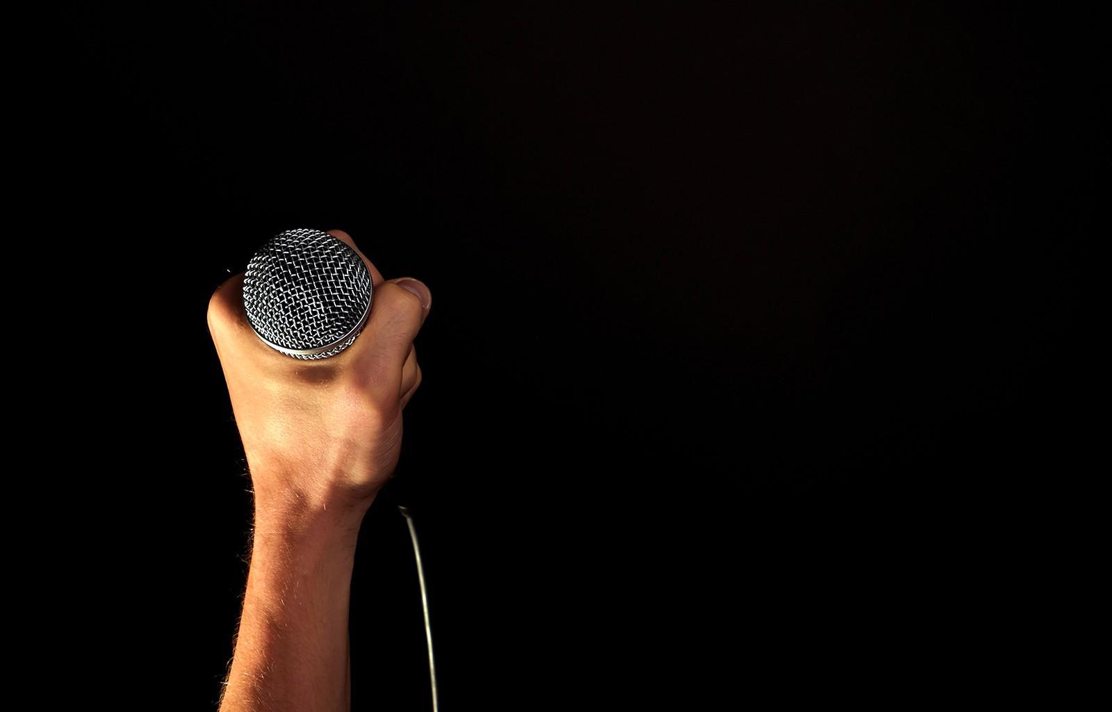 Hand, Microphone, Mic, Hold, HD Wallpaper, High Resolution