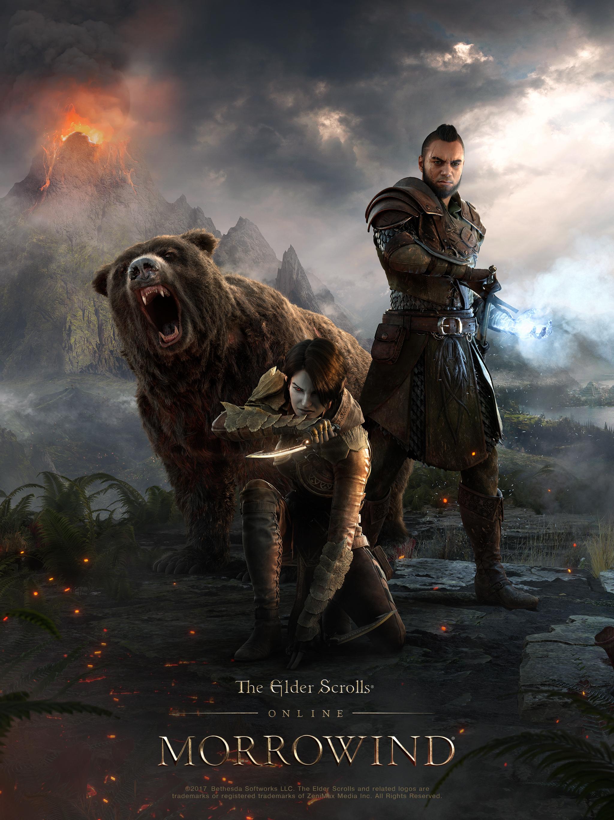 Download the New ESO: Morrowind Hero Art Wallpapers