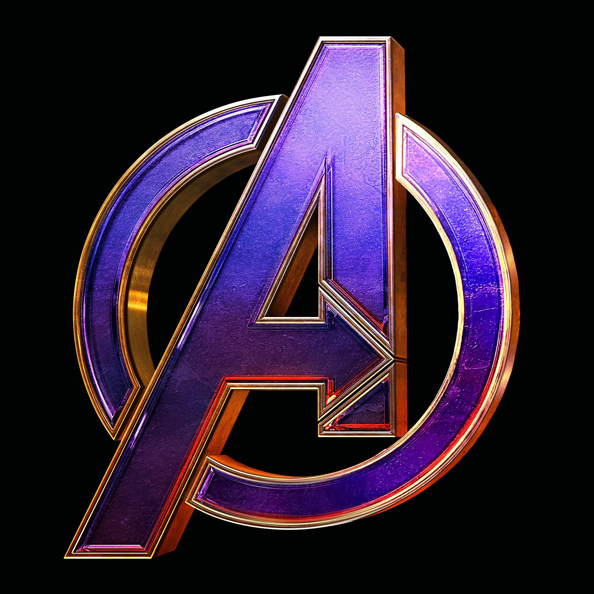 2048x2048 Avengers Endgame Logo 4k Ipad Air HD 4k Wallpapers, Image