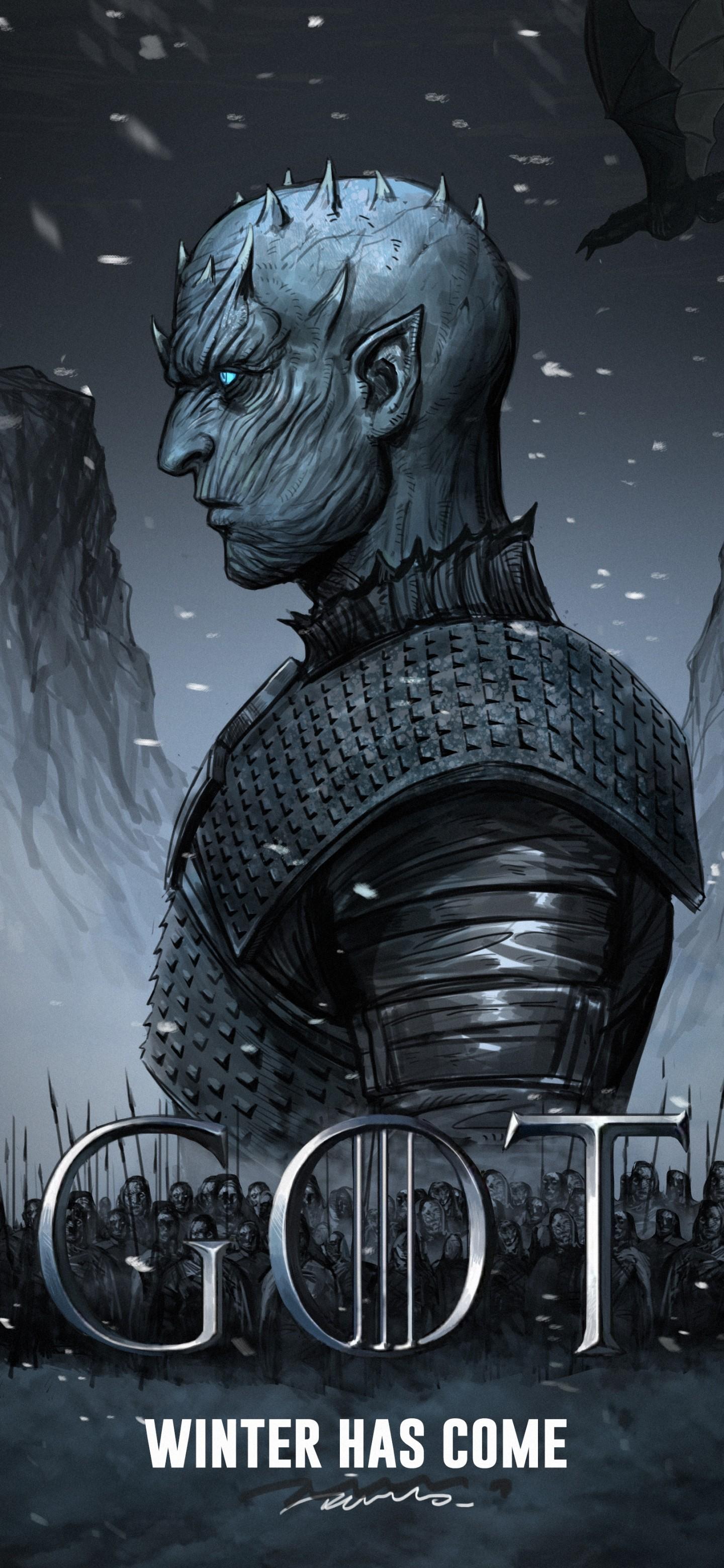 Download 1440x3120 Winter Has Come, Game Of Thrones, Tv Series