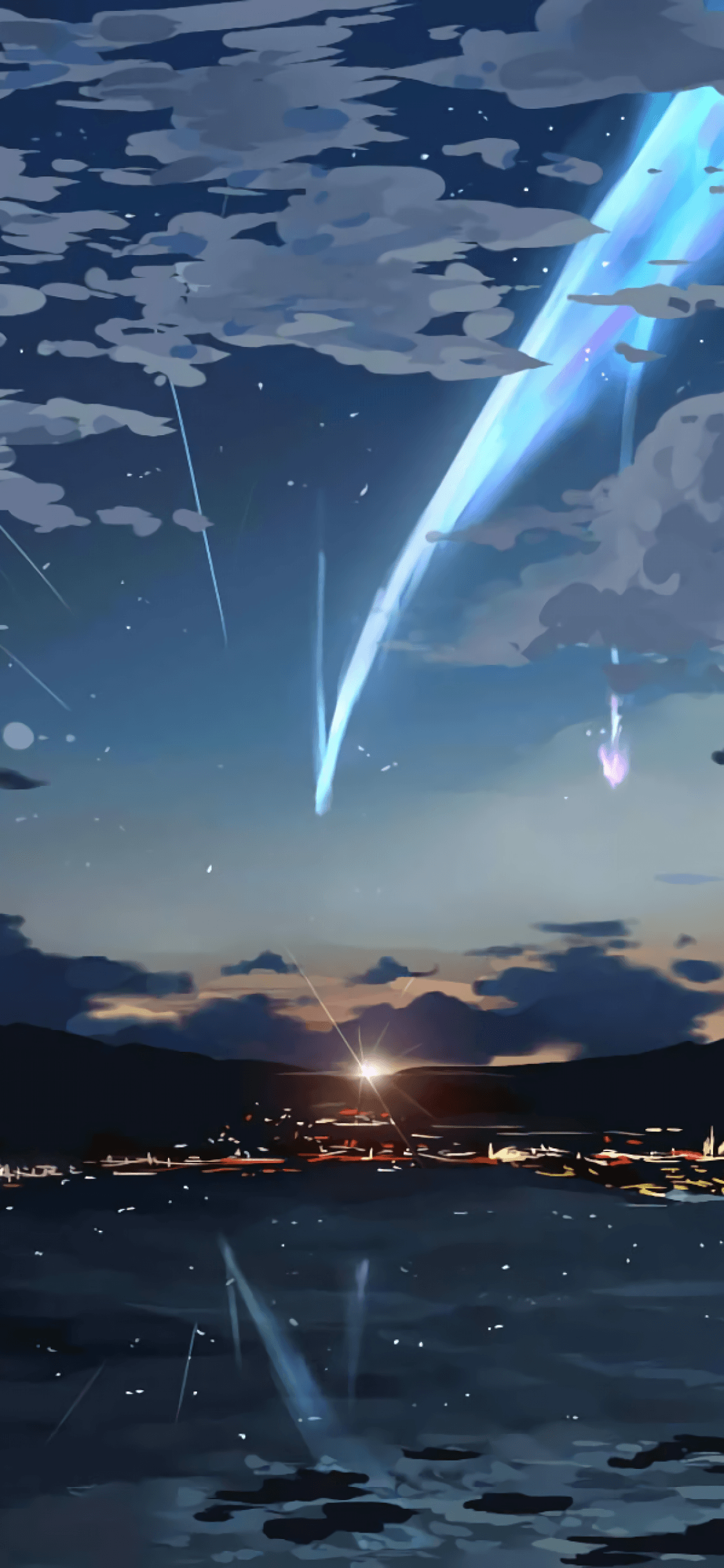 Live wallpaper Your Name (Kimi no Na wa) 7680x2160 4kDual screen / download  from VSThemes