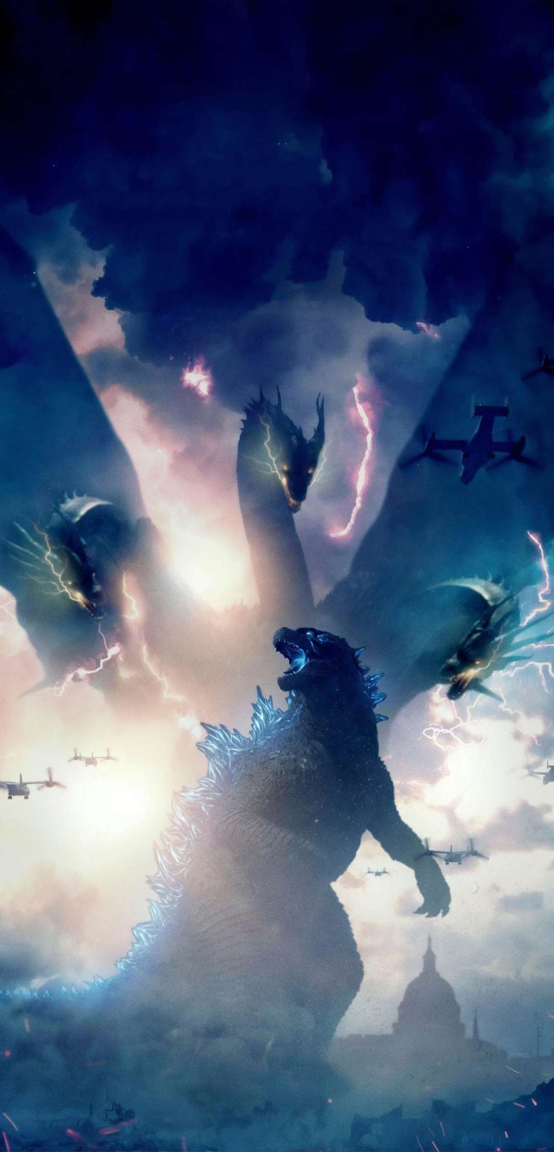 1080x2244 Godzilla King of the Monsters Movie 2019 1080x2244