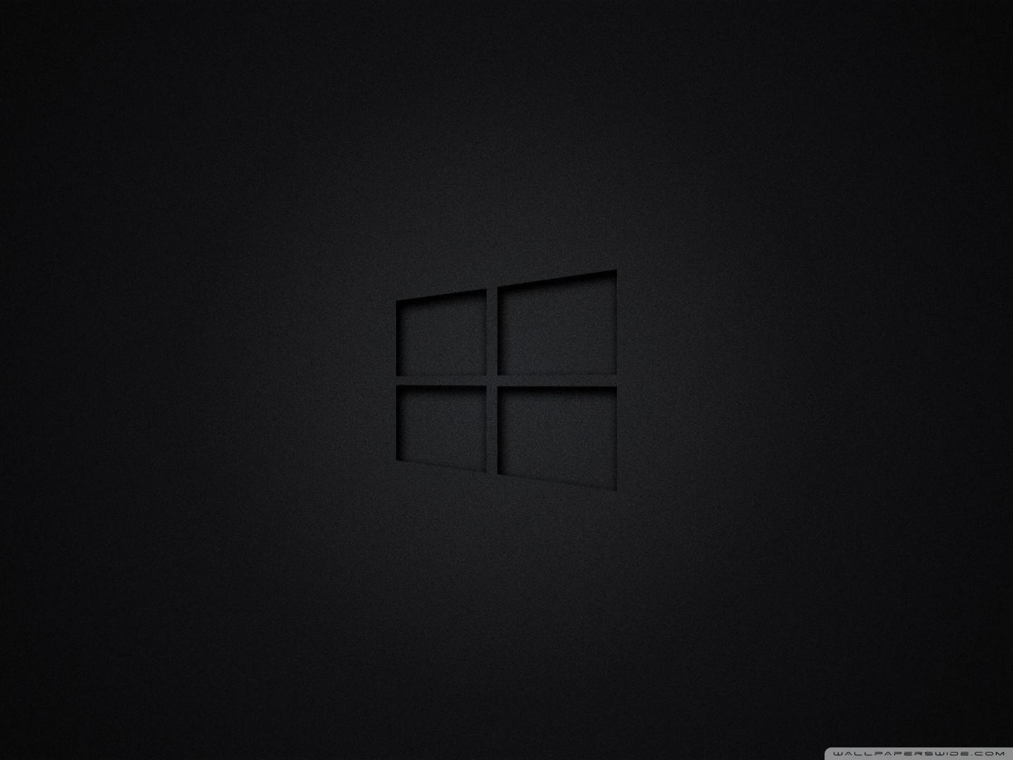 Windows 10 Black ❤ 4K HD Desktop Wallpapers for 4K Ultra HD TV