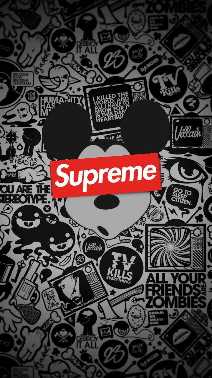 Mickey Mouse Supreme Wallpaper Free Mickey Mouse Supreme