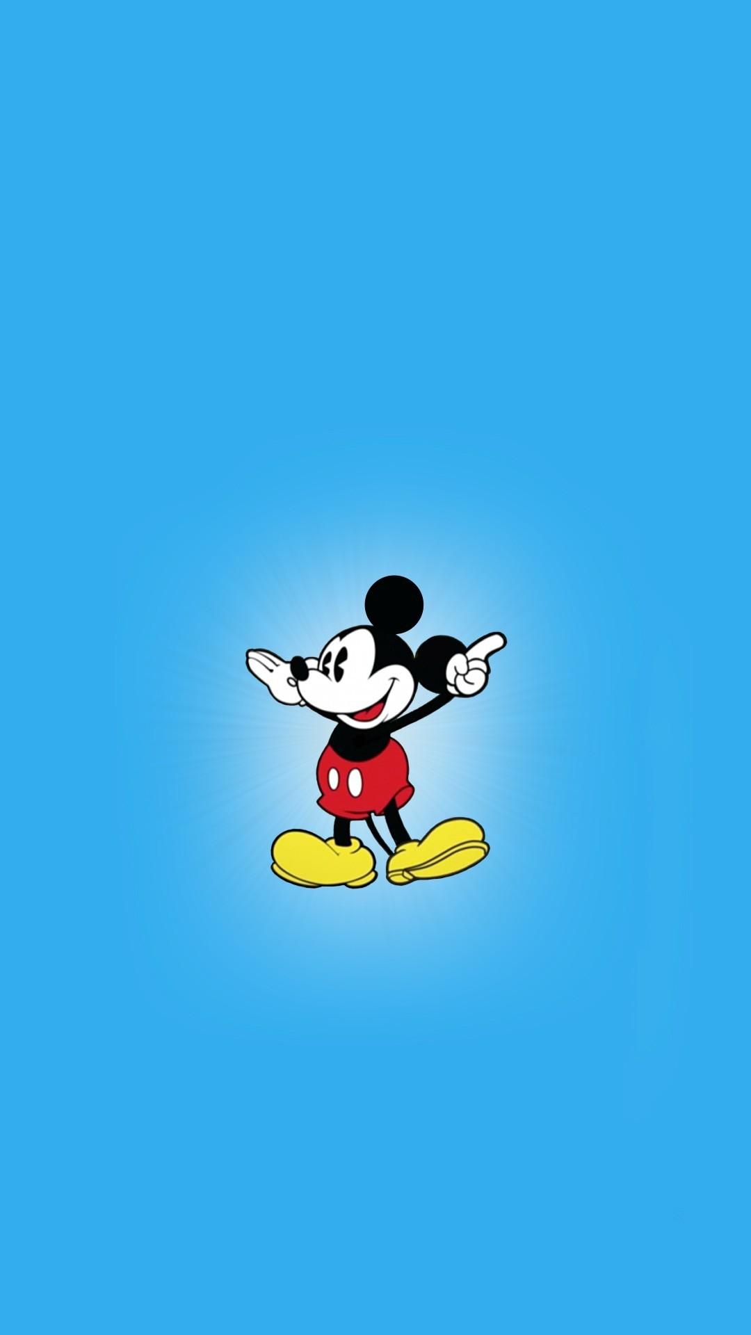 Cute Mickey Mouse iPhone Wallpaper
