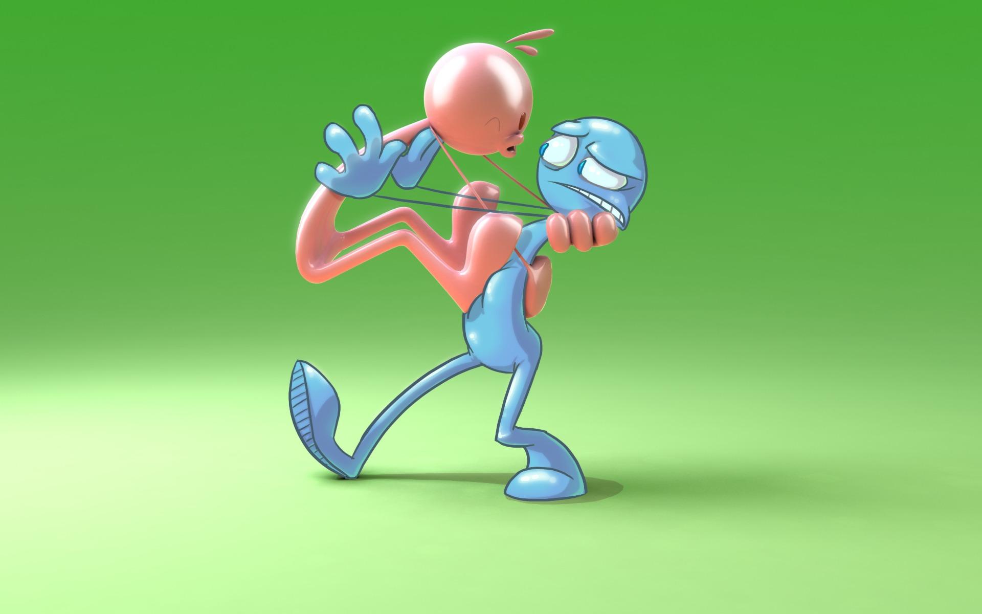 Halitosis Wallpaper 3D Characters 3D Wallpaper in jpg format