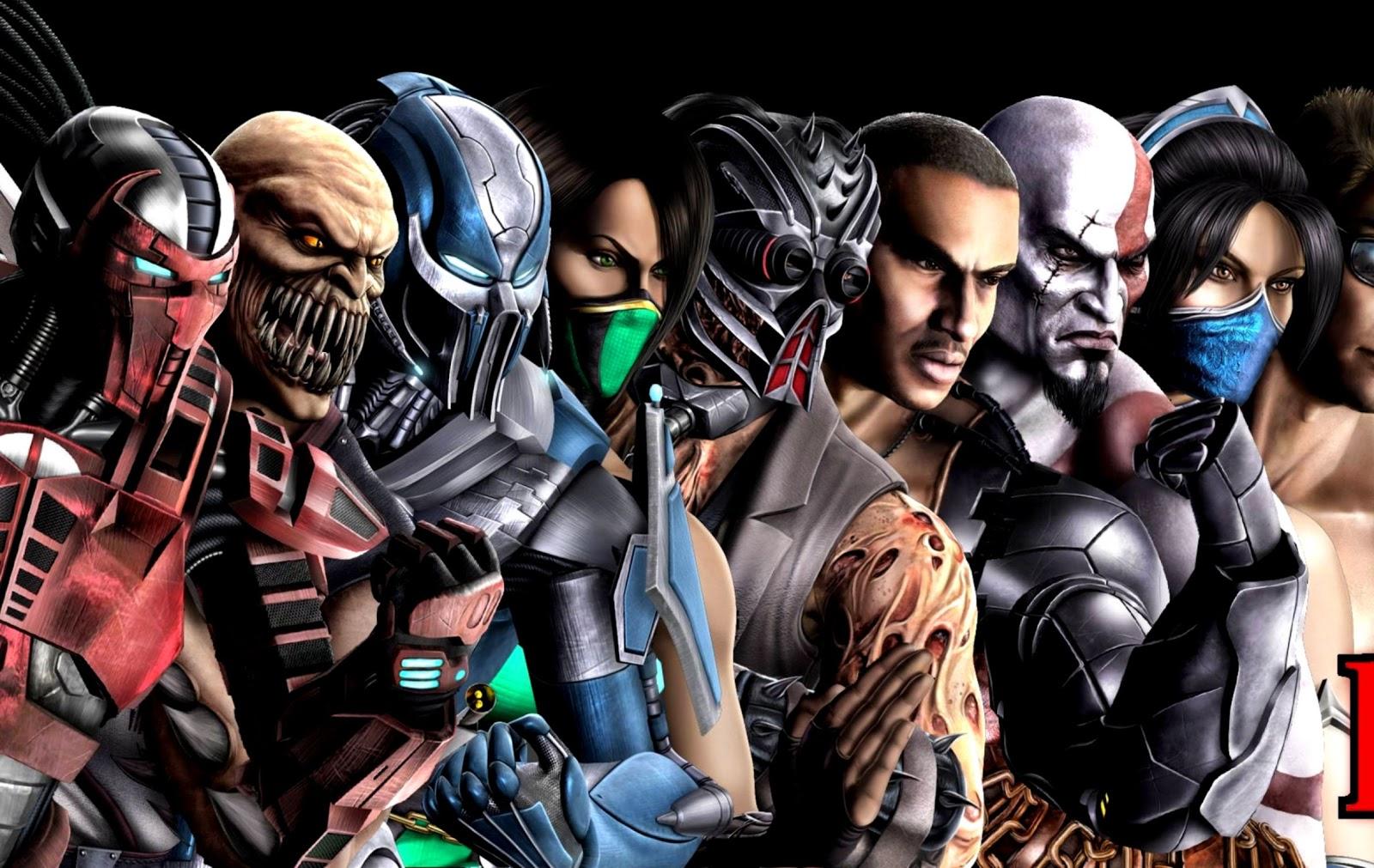 Mortal Kombat Characters Wallpaper