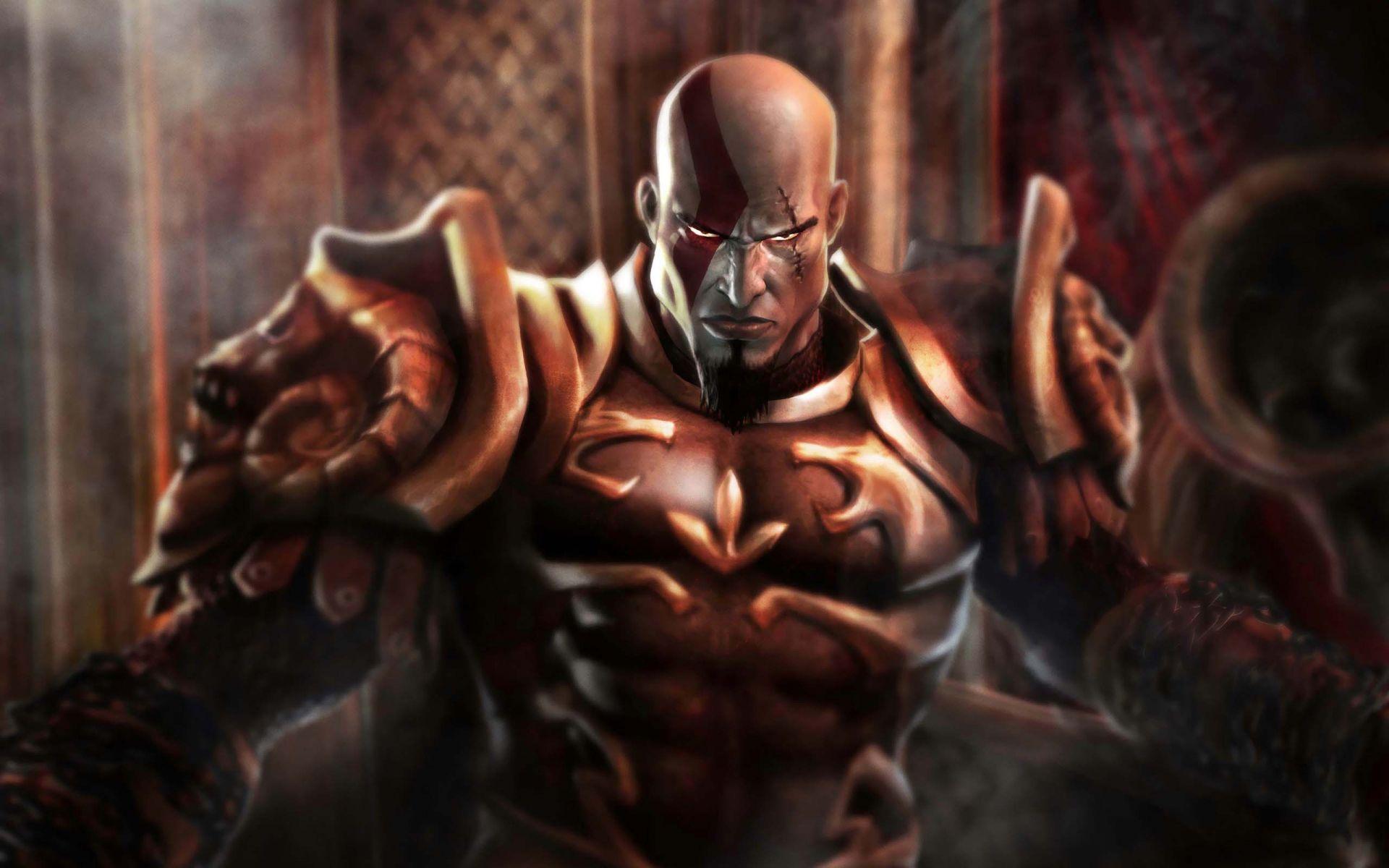 Kratos God Of War. HD Games Wallpaper for Mobile and Desktop