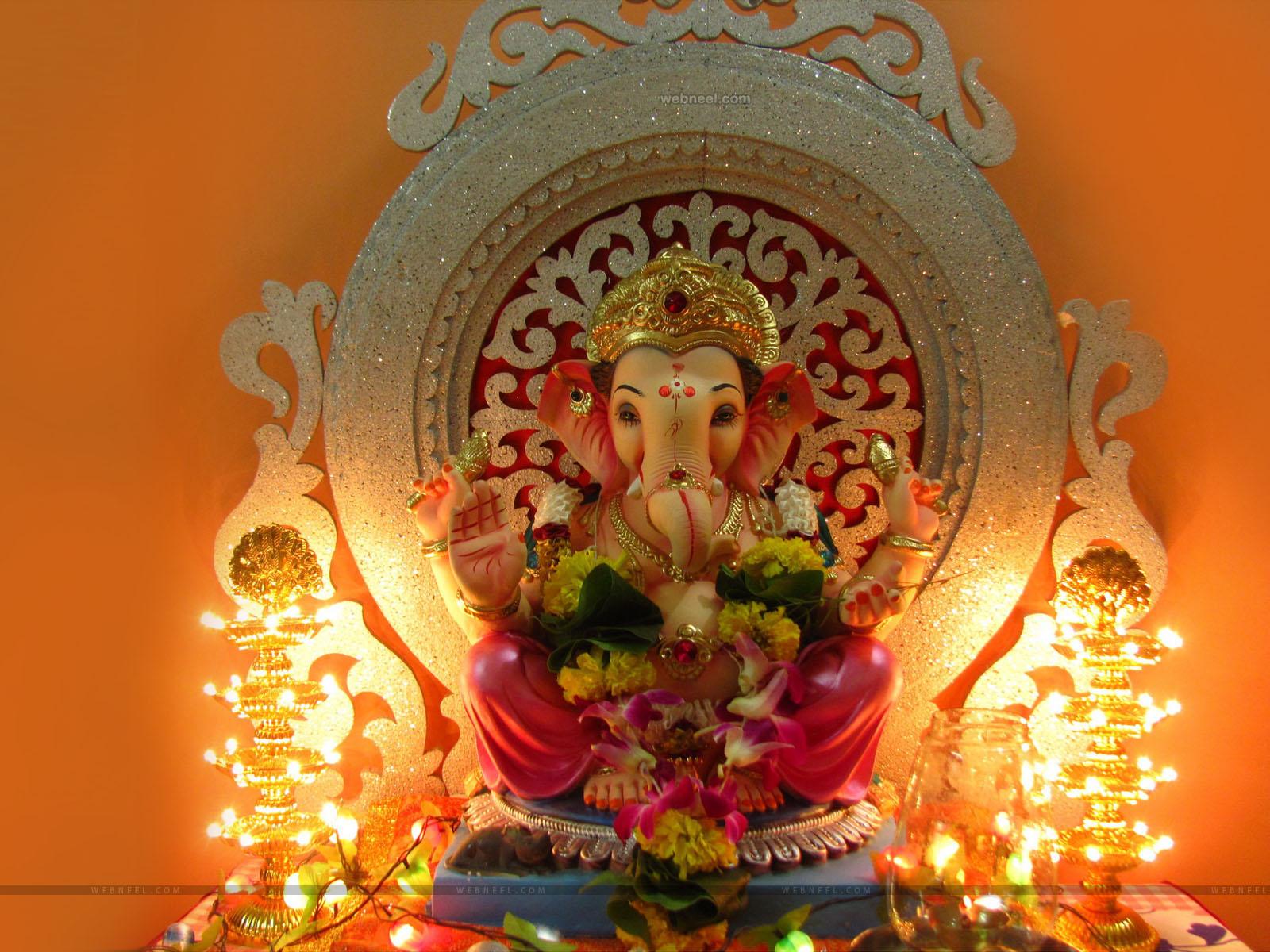 Hindu God Ganesh Chaturthi Wallpaper