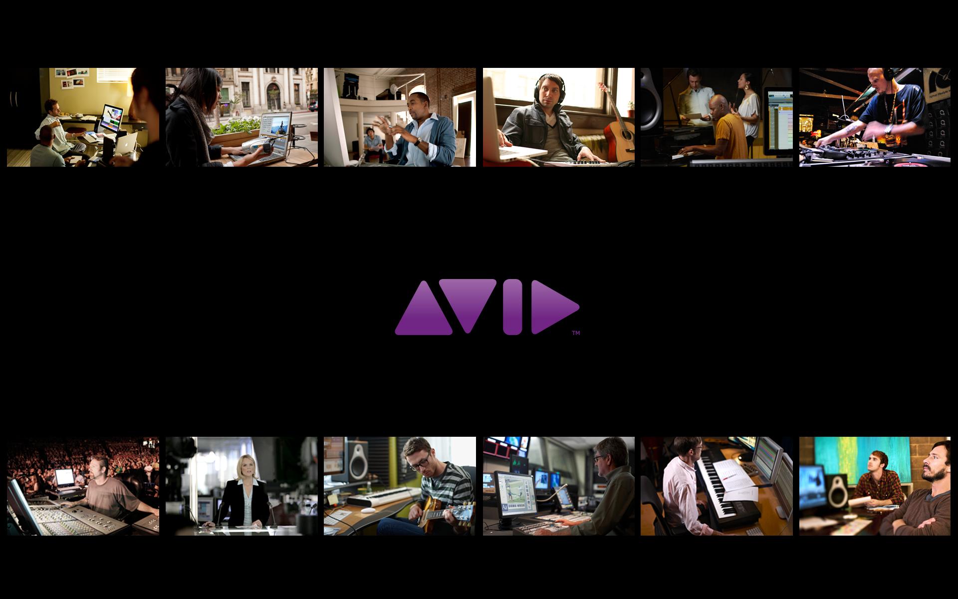 Download desktop wallpaper for your Avid system