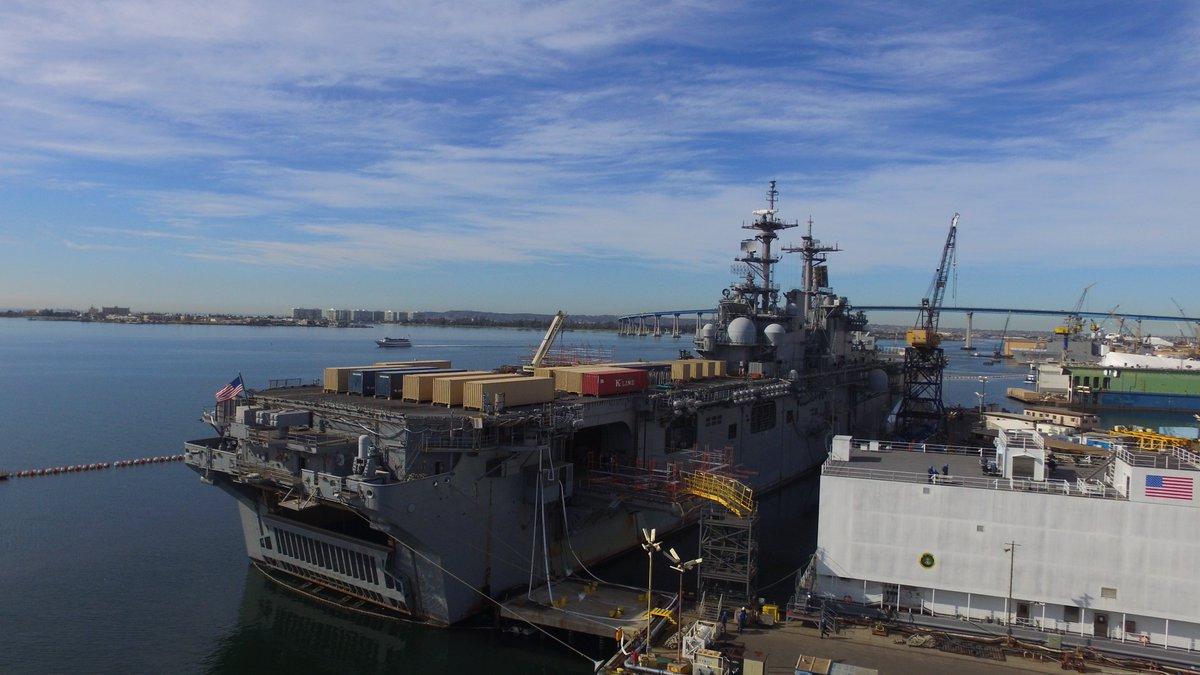 NASSCO USS Boxer (LHD 4) Is The First LHA LHD Class