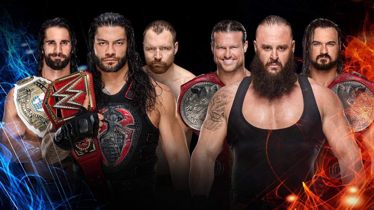 The Shield vs. Braun Strowman, Dolph Ziggler & Drew McIntyre