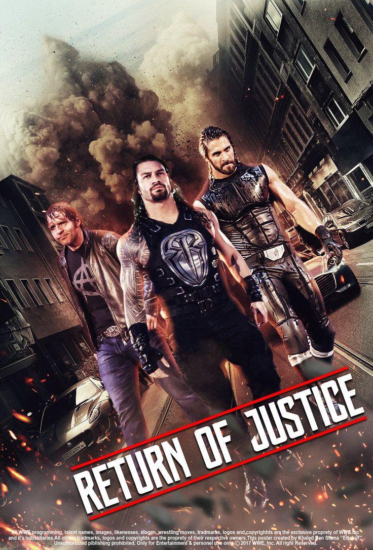 WWE The Shield 2017 Return Of Justice Poster