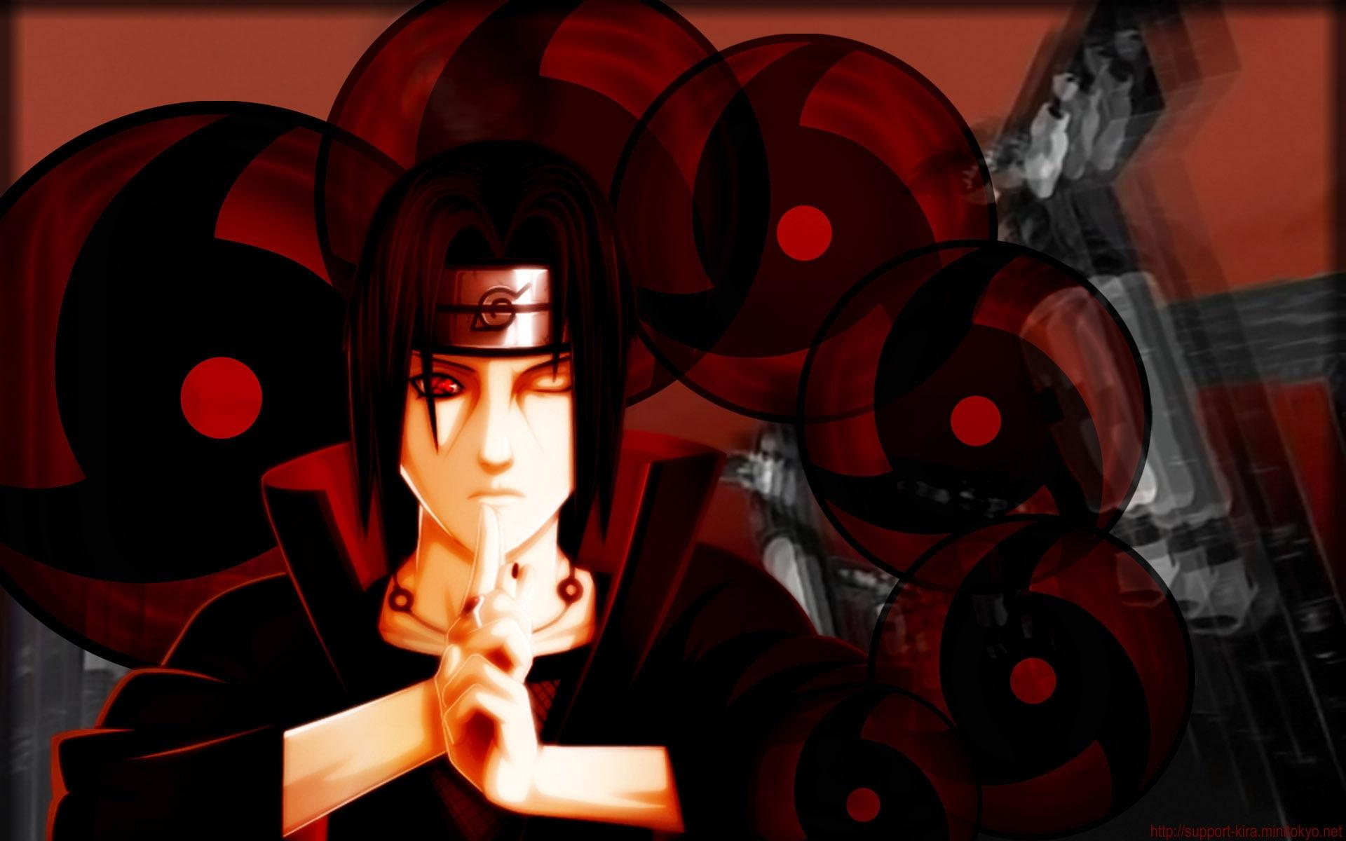 HD wallpaper: itachi pein sharingan vs rinnegan Anime Naruto HD Art