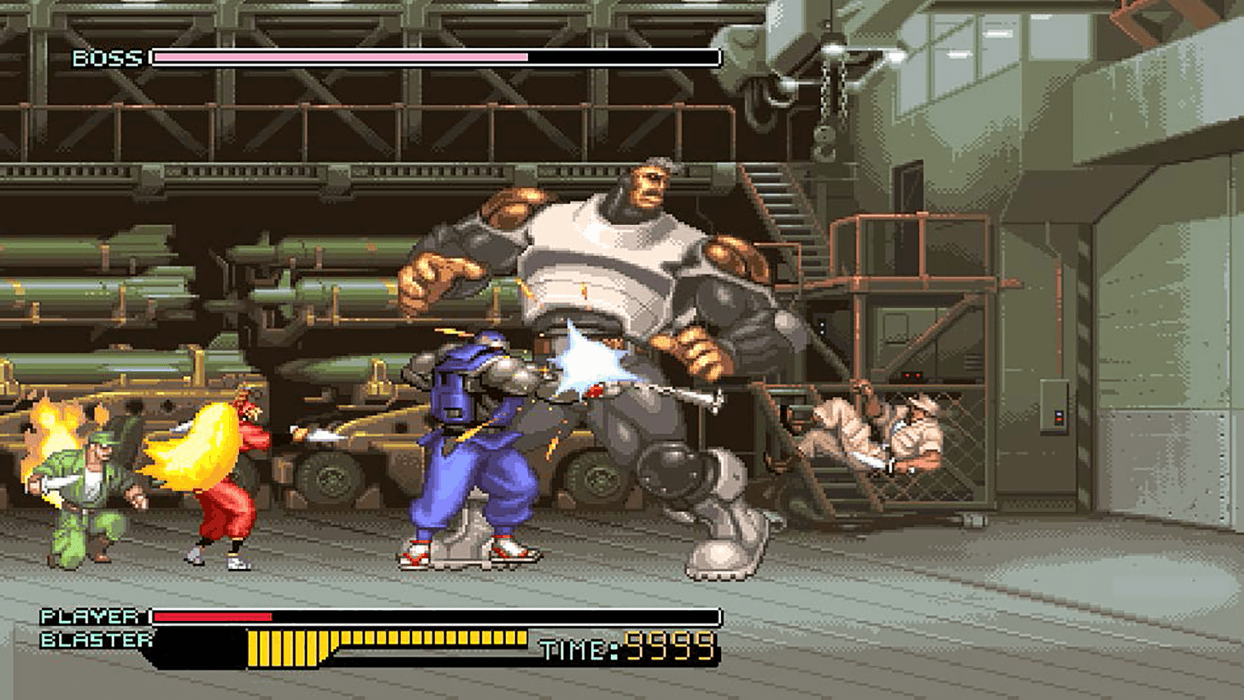 El remake de Ninja Warriors para PS4 y Switch saldrá el 30 de