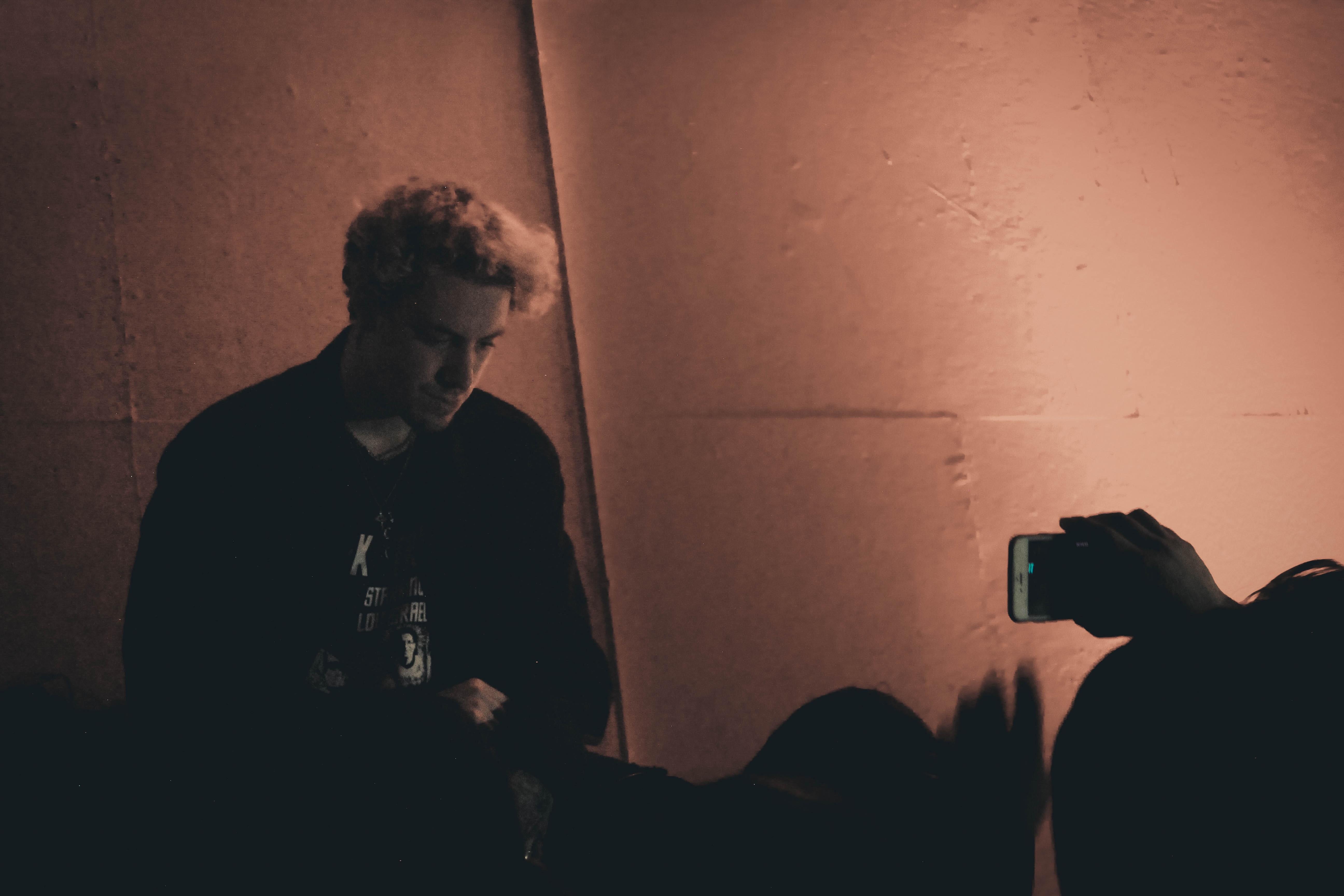 I took this photo of Brennan Savage 2 weeks after Peep passed