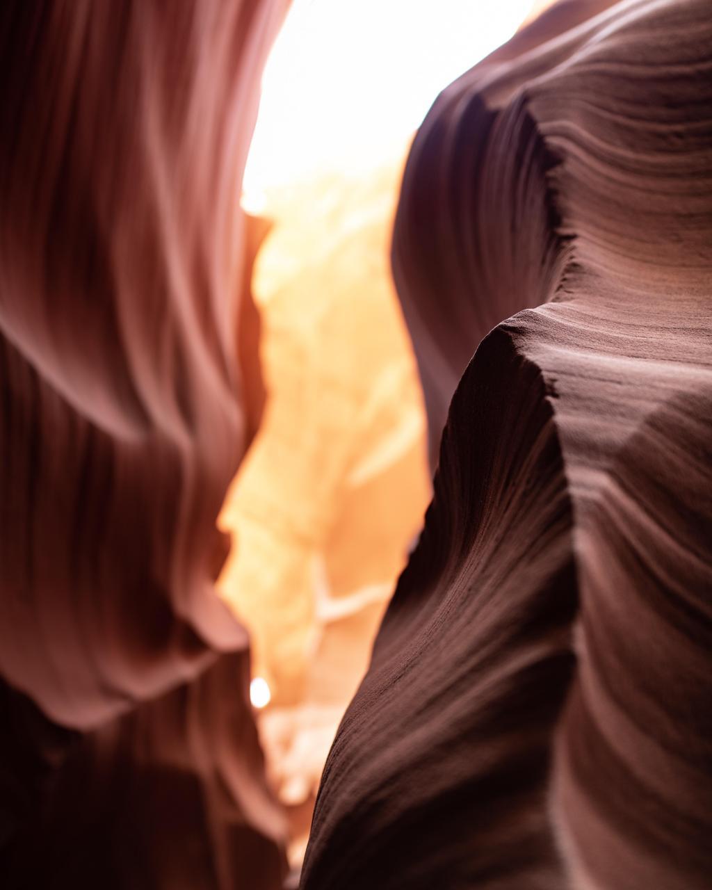 The texture in Antelope Canyon is just unbelievable. Lower Antelope