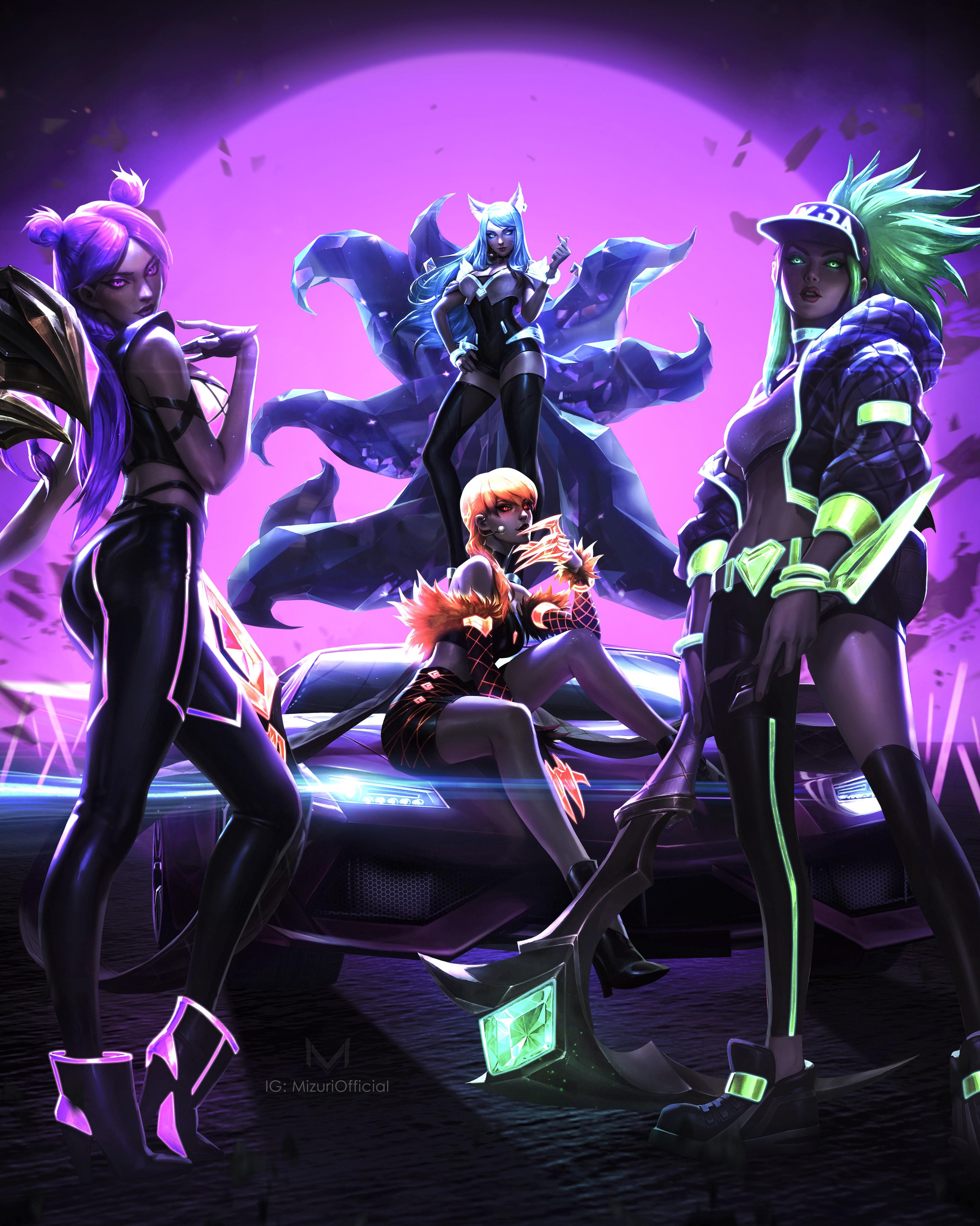 Kda All Out Wallpapers Wallpaper Cave 6881