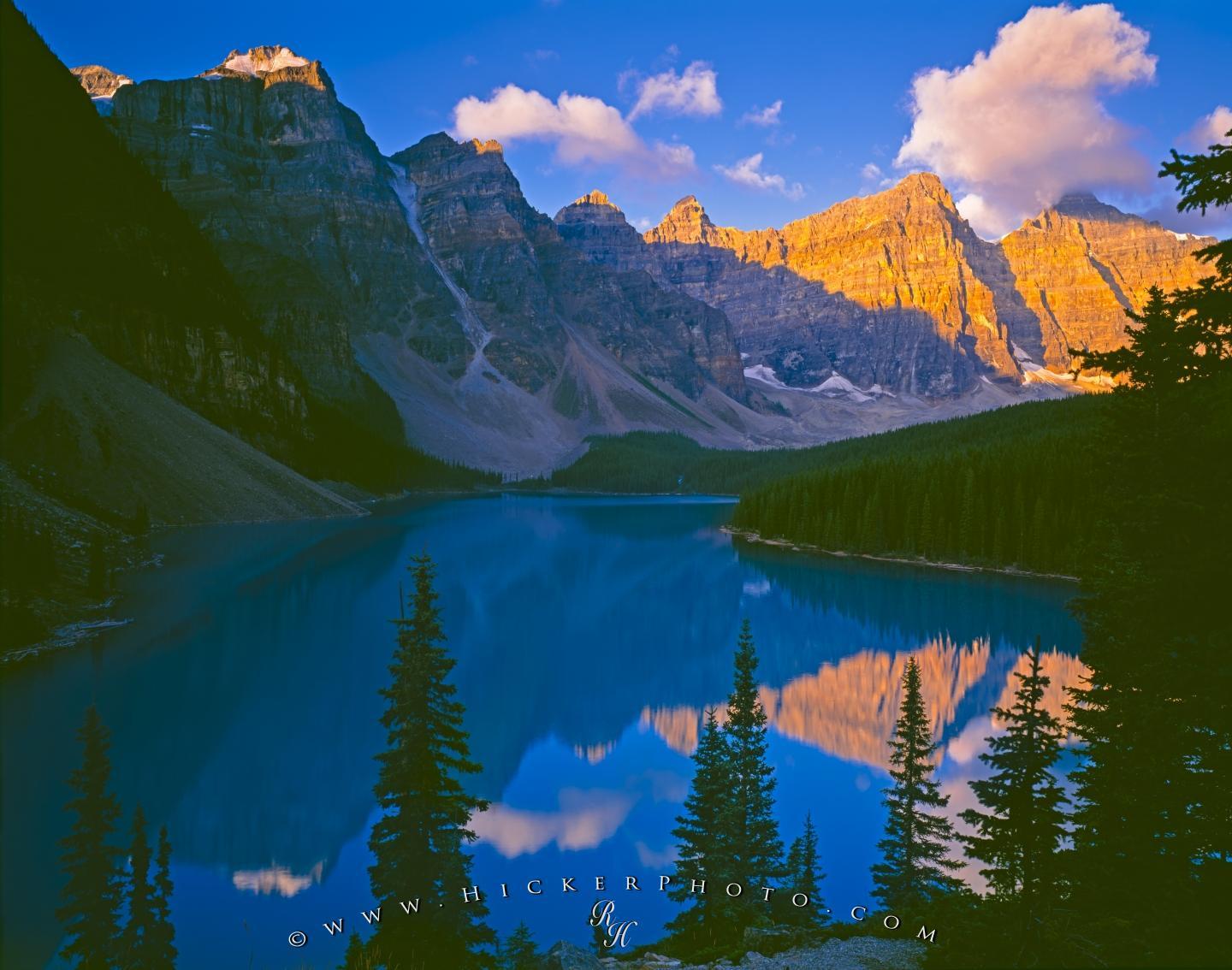 Free wallpaper background: Scenic Moraine Lake Sunrise Banff