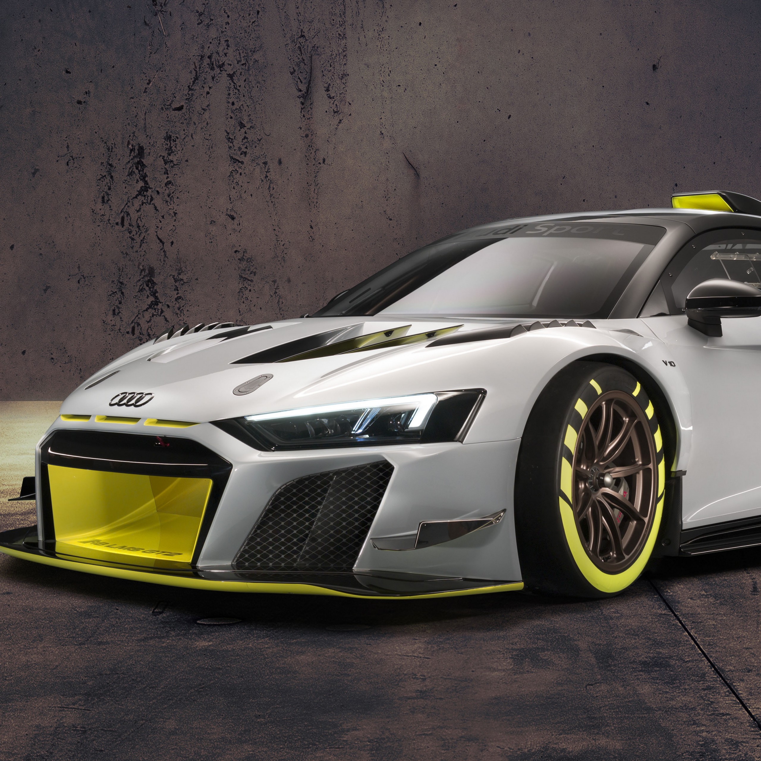 Wallpaper Audi R8 LMS GT 4K, Automotive / Cars