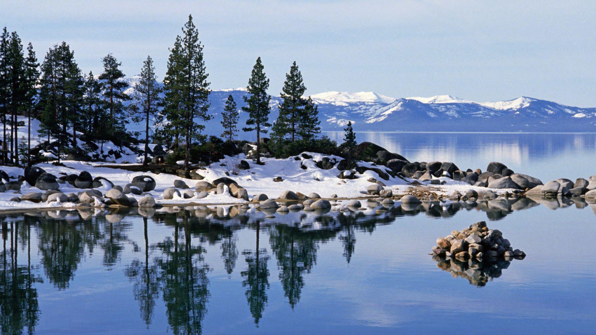 Lake Tahoe Winter Wallpaper