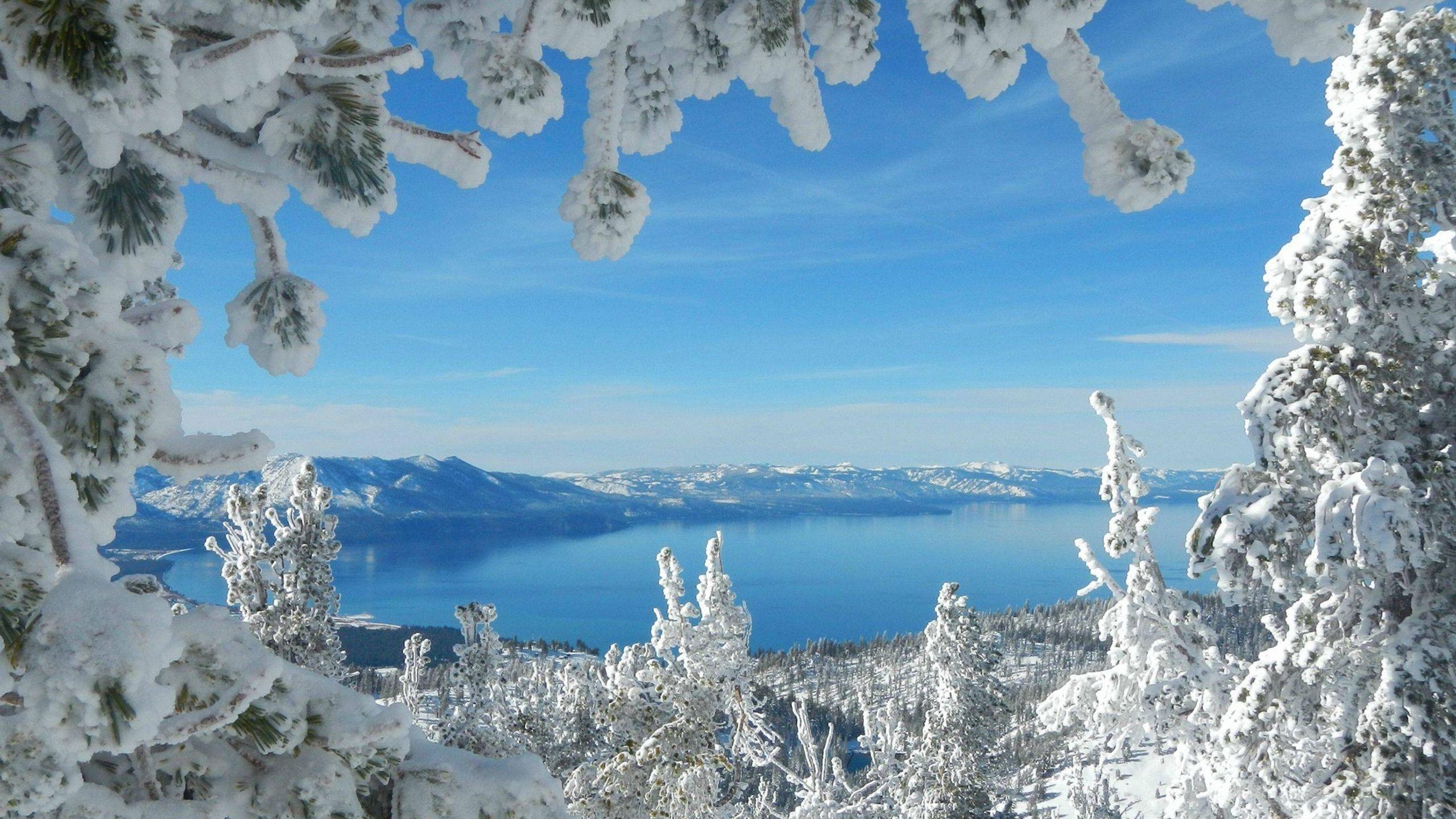 Lake Tahoe Winter Wallpaper