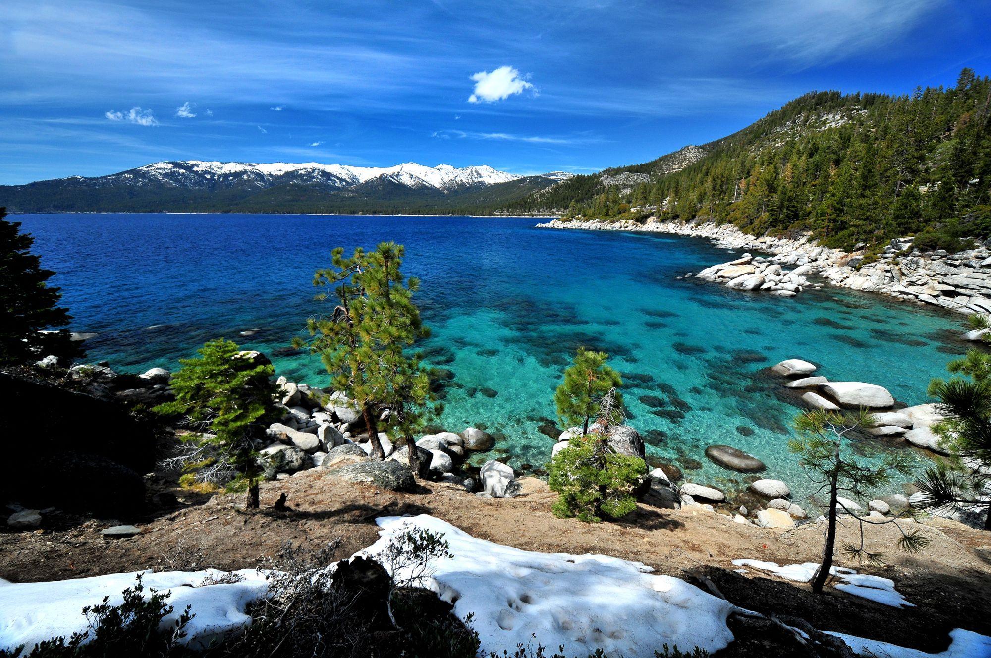 Lake Tahoe Winter Wallpaper