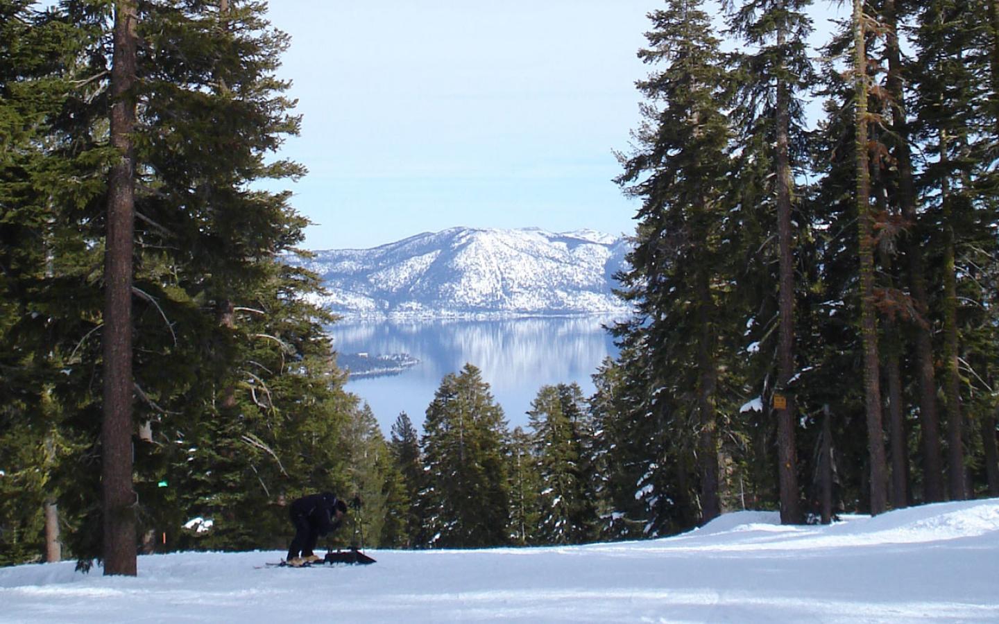 Best ski resort, California of Lake Tahoe