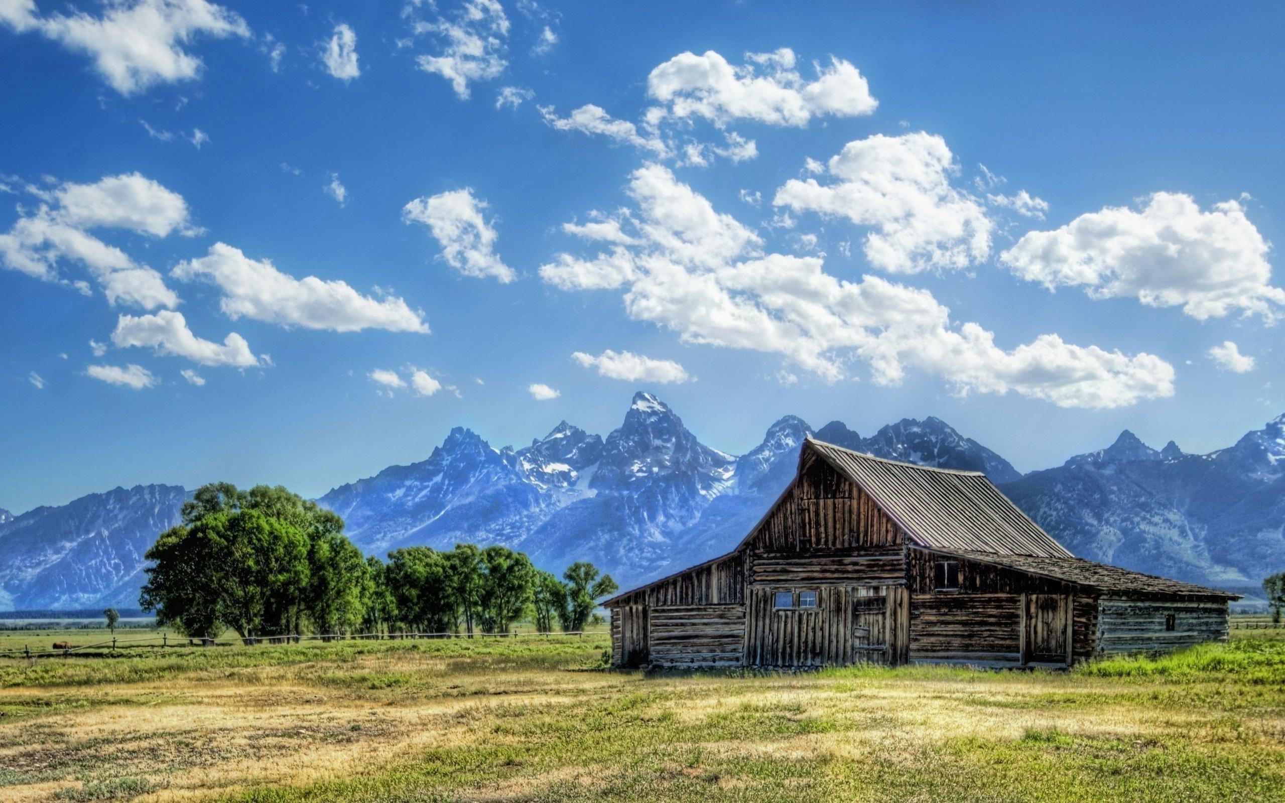 Wooden, Cottage, Desktop Wallpaper, Cool, Landscape Wallpaper