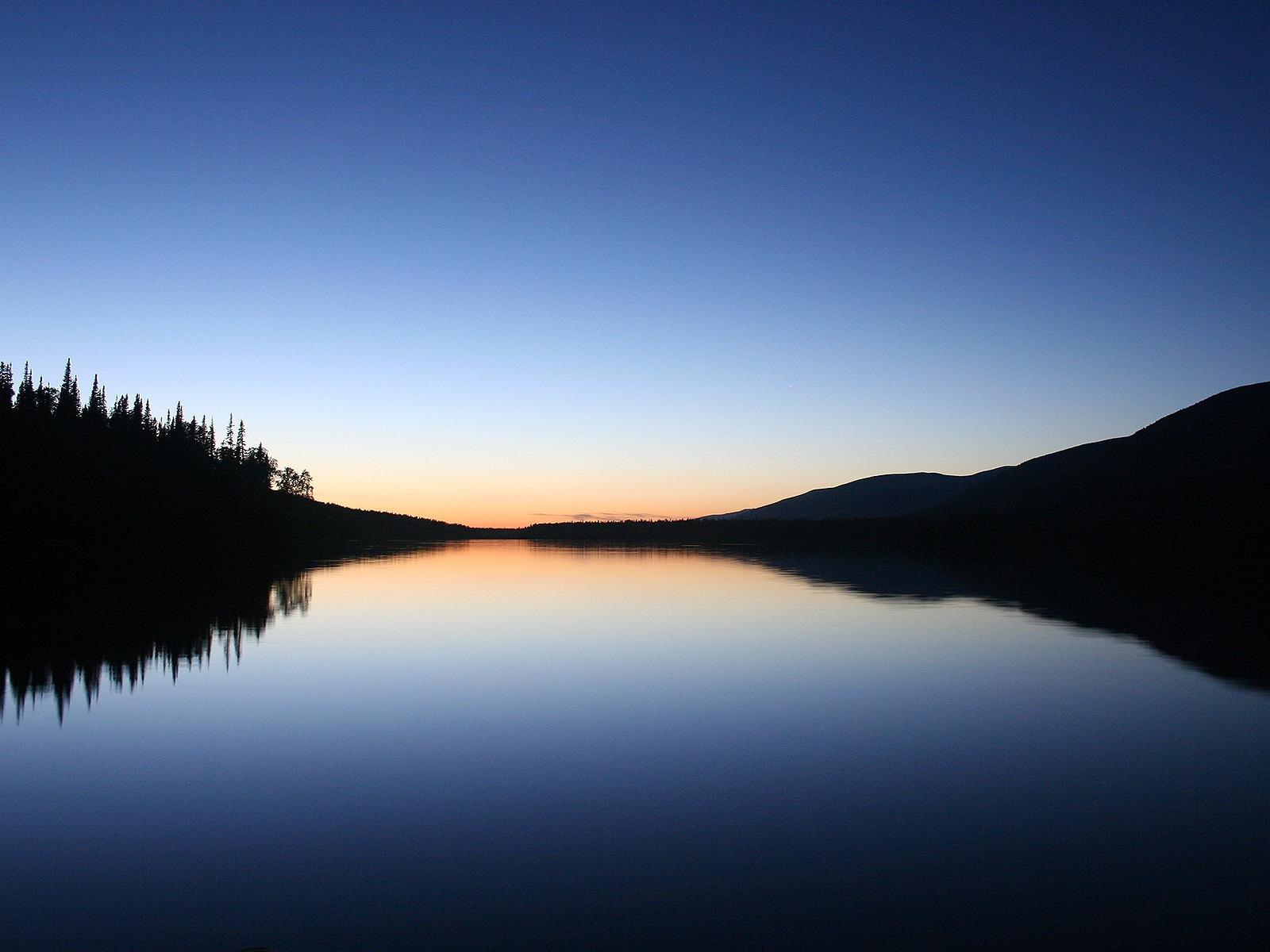 Lake At Night HD Wallpaper, Background Image