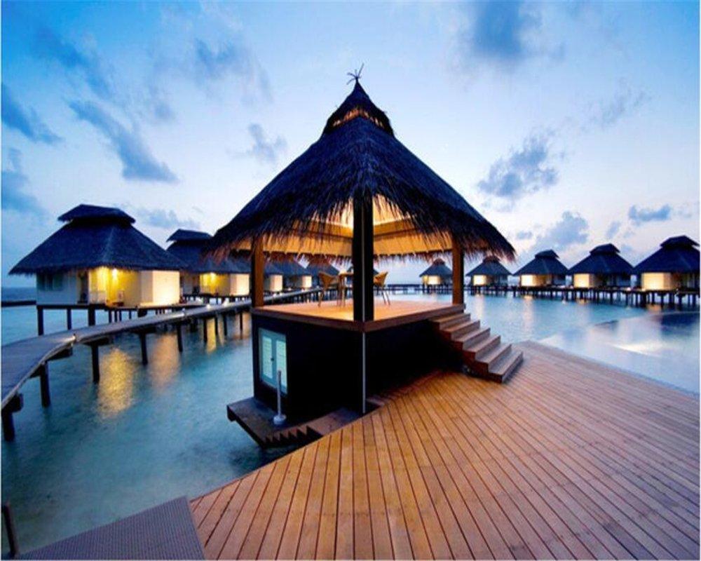 XLI You 3D Wallpaper Customize Wallpaper For Walls 3D Cottage Sea