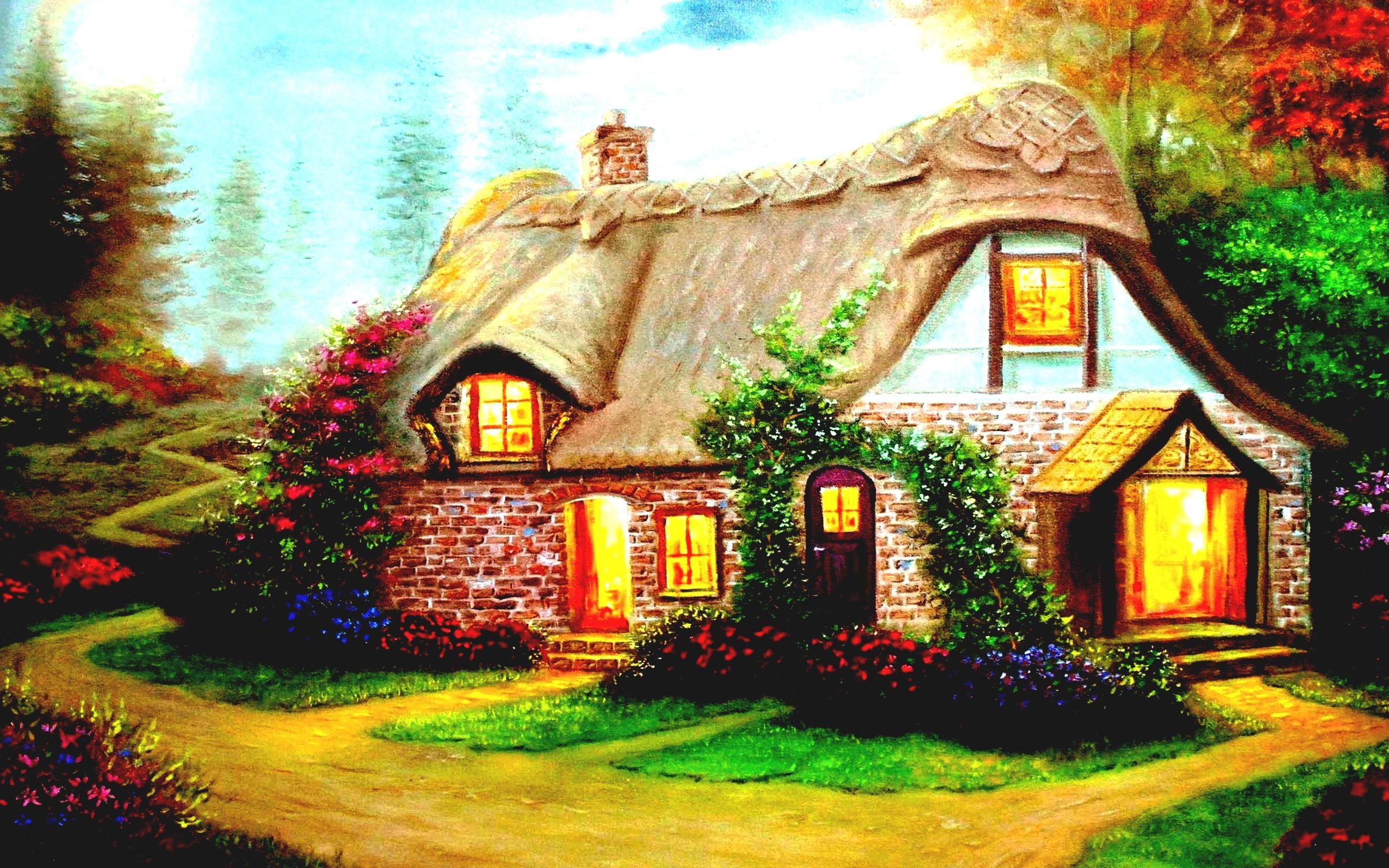 Cottage View Wallpapers - Wallpaper Cave