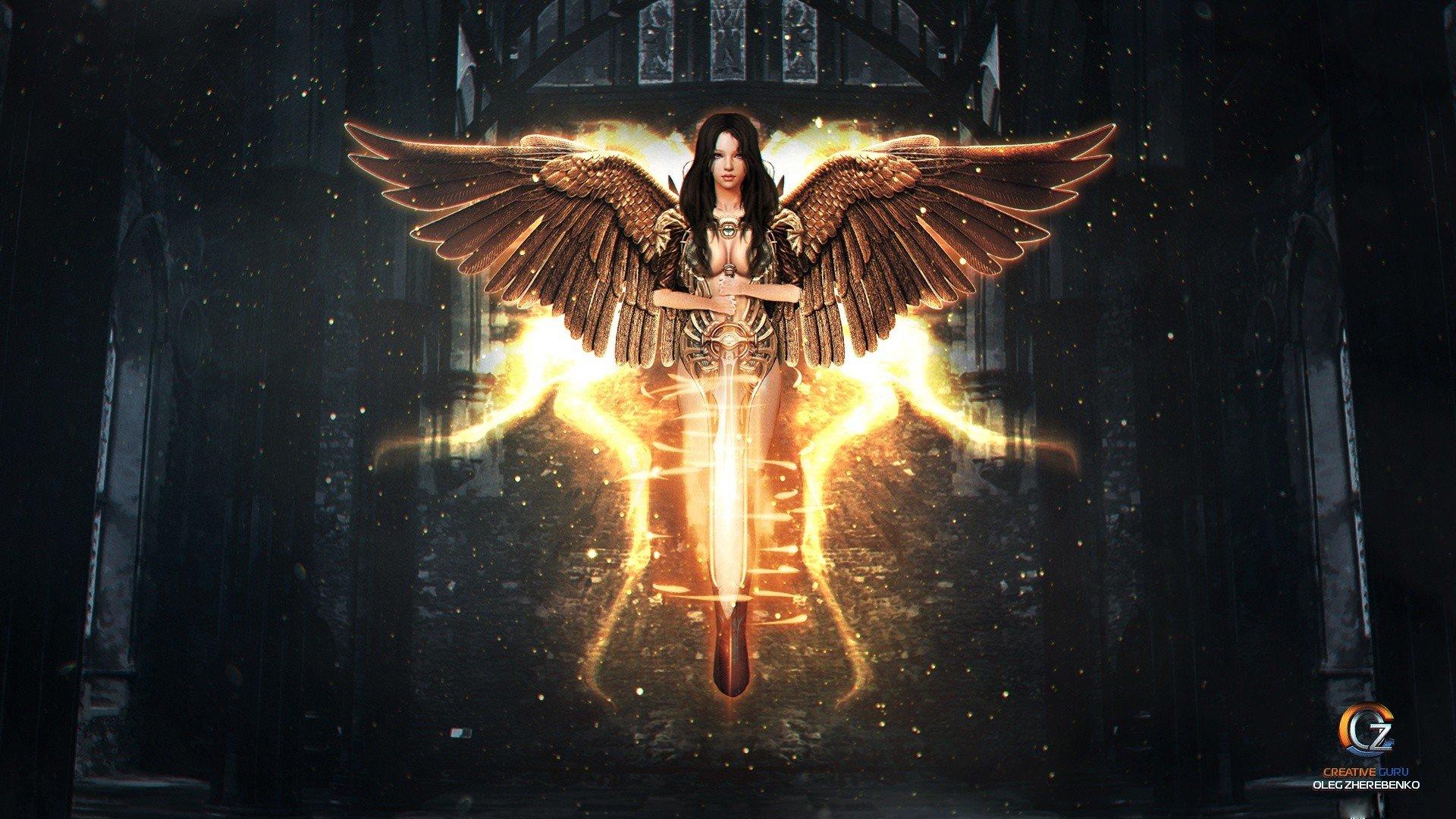 Fantasy Angel HD Wallpaper