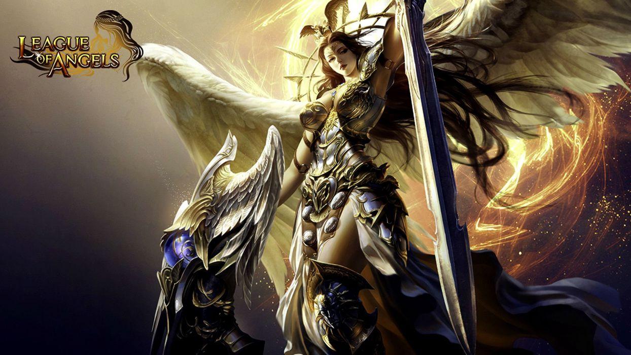 LEAGUE OF ANGELS Fantasy Angel Warrior League Angels Game Loa 17