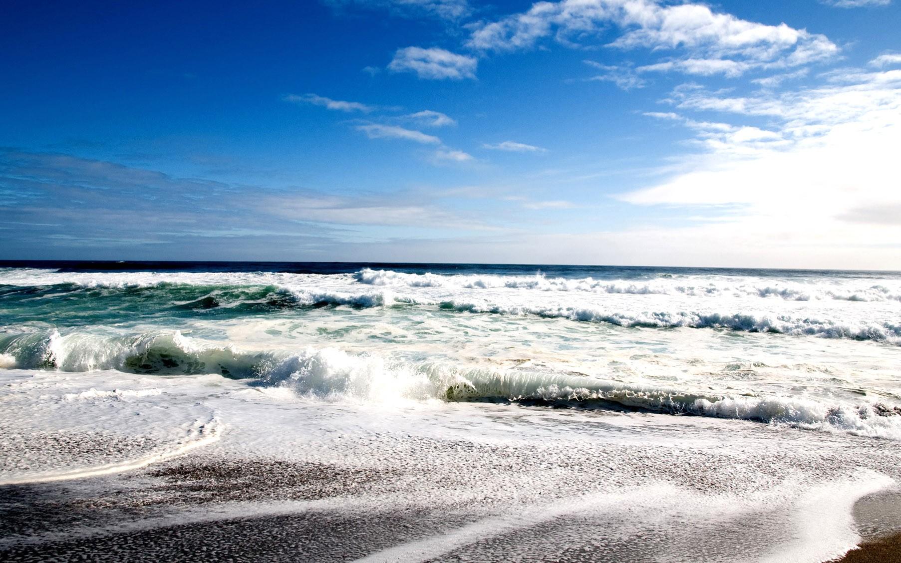 Cool, Beach, Wave, HD Sea Wallpaper, Sand, Summer, Sun, Amazing