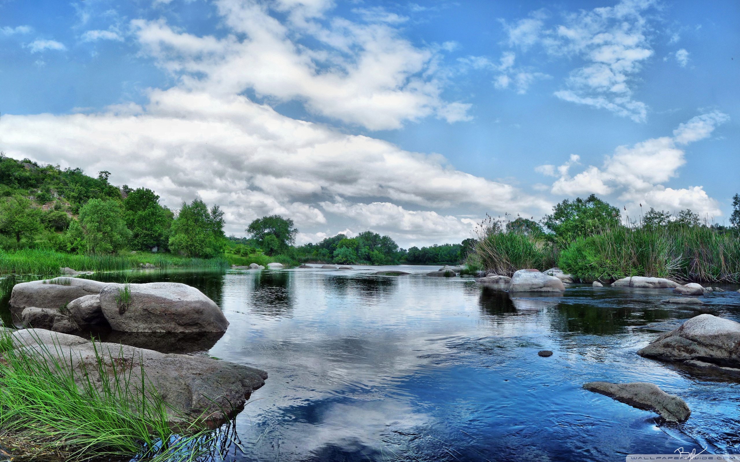River, Summer ❤ 4K HD Desktop Wallpaper for 4K Ultra HD TV • Dual