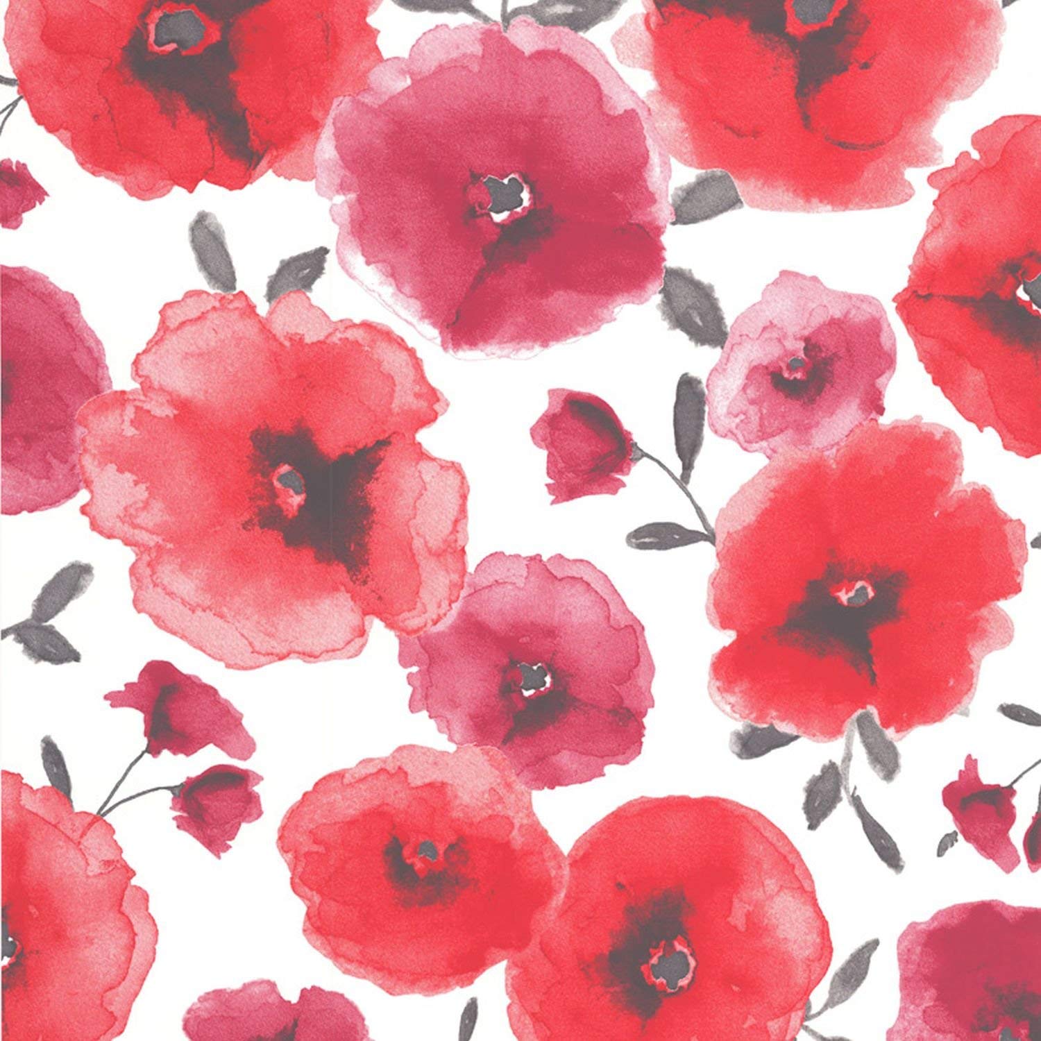 Superfresco Easy Poppies Paste The Wall Floral Red Wallpaper: Amazon