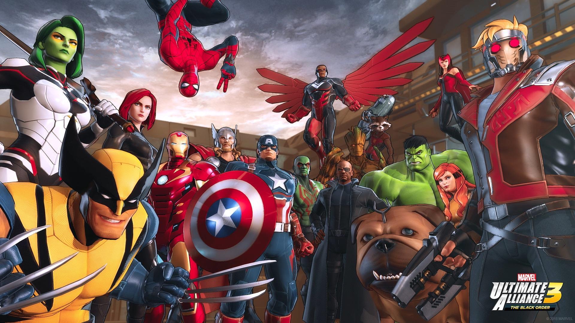 Marvel Ultimate Alliance 3 New Footage Showcases Opening, Characters