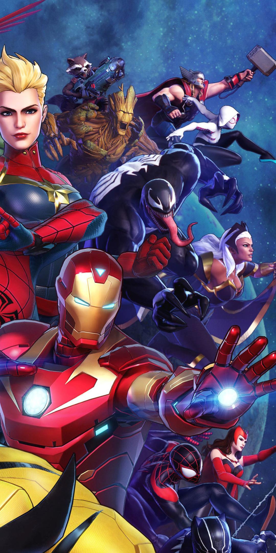 Video Game Marvel Ultimate Alliance 3: The Black Order (1080x2160) Wallpaper
