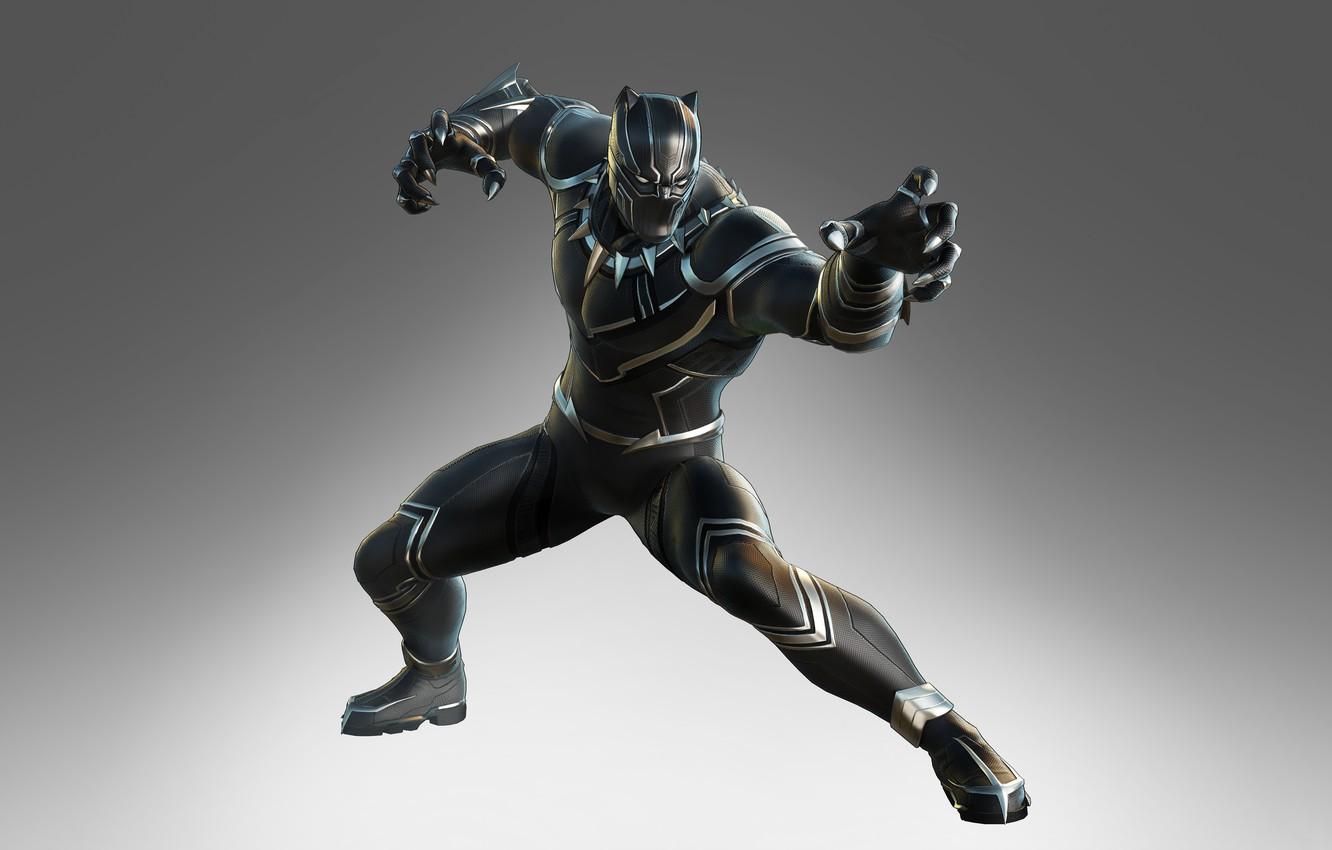Wallpaper art, marvel, black panther, Marvel Ultimate Alliance 3