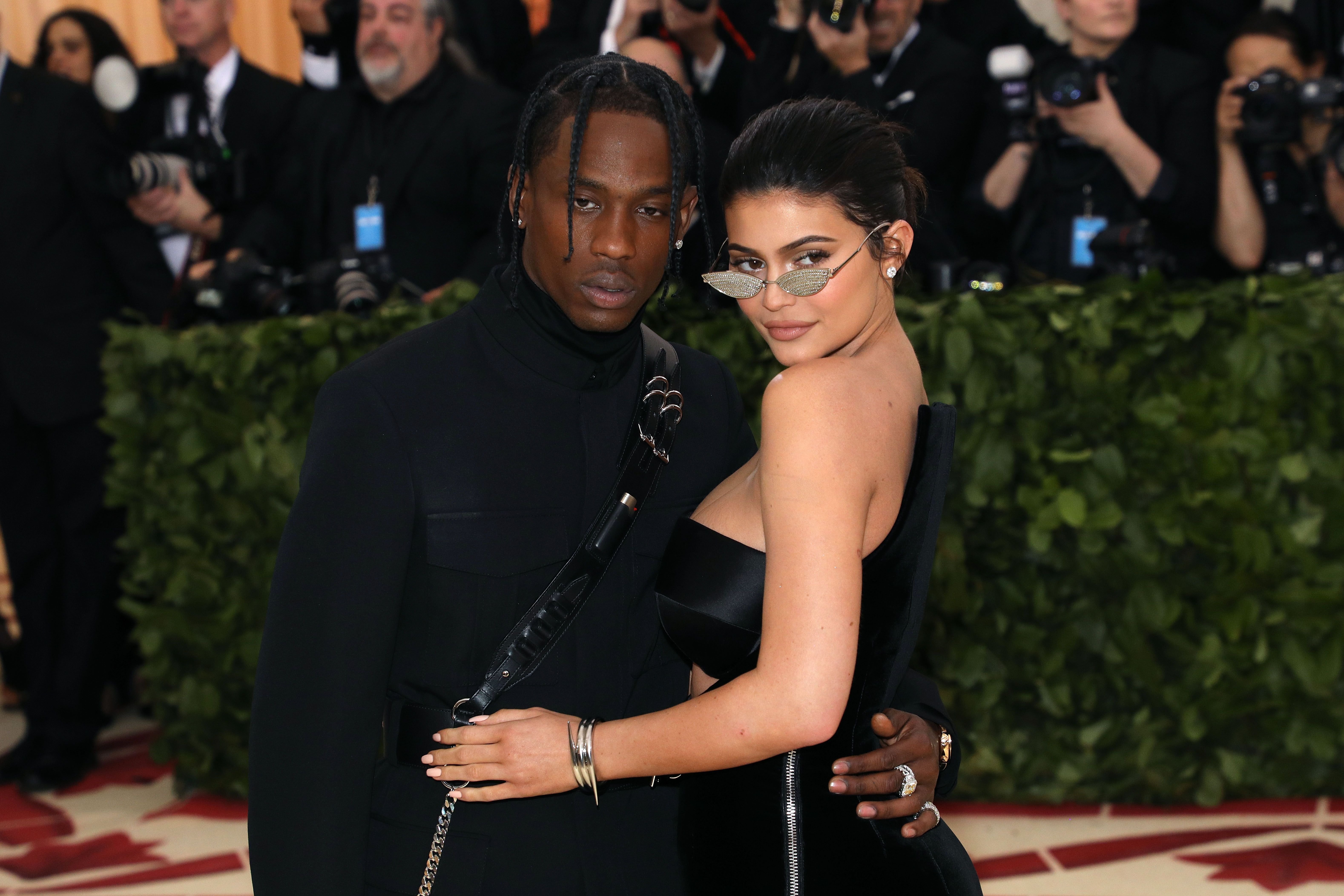 Kylie Jenner and Travis Scott's first joint photo shoot