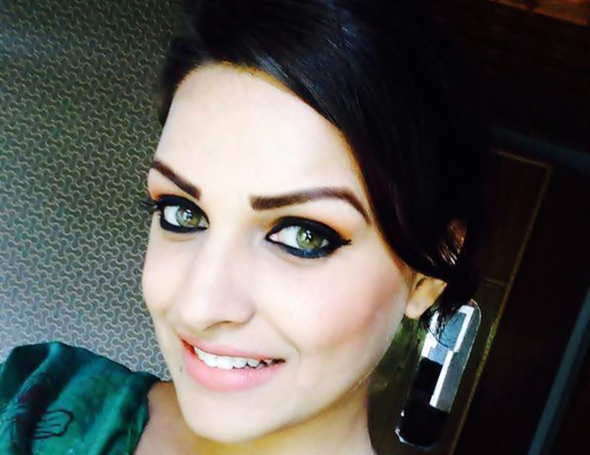Himanshi Khurana Green Eyes HD desktop wallpaper, Widescreen